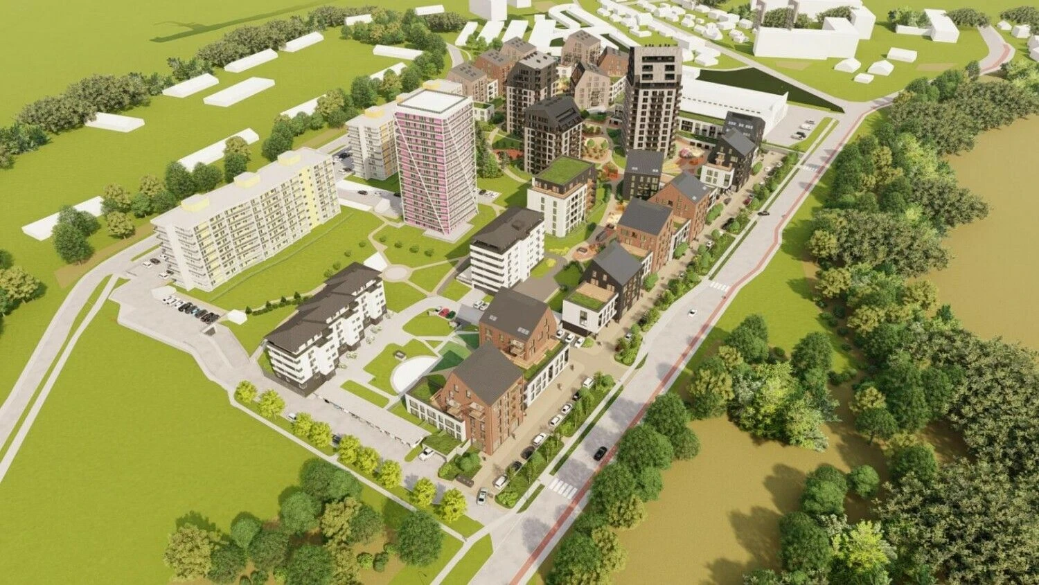 UAB „JP Architektūra“ vizualizacija.