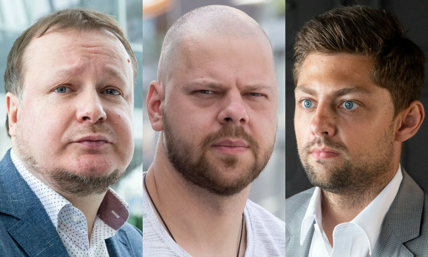 Iš kairės – Saulius Vagonis, UAB „Ober-Haus“ vertinimo ir rinkos tyrimų departamento vadovas, Tomas Sovijus Kvainickas, UAB „Inreal“ investicijų ir analizės vadovas, Šarūnas Tarutis, UAB „Citus“ investicijų ir analizės vadovas. VŽ koliažas.