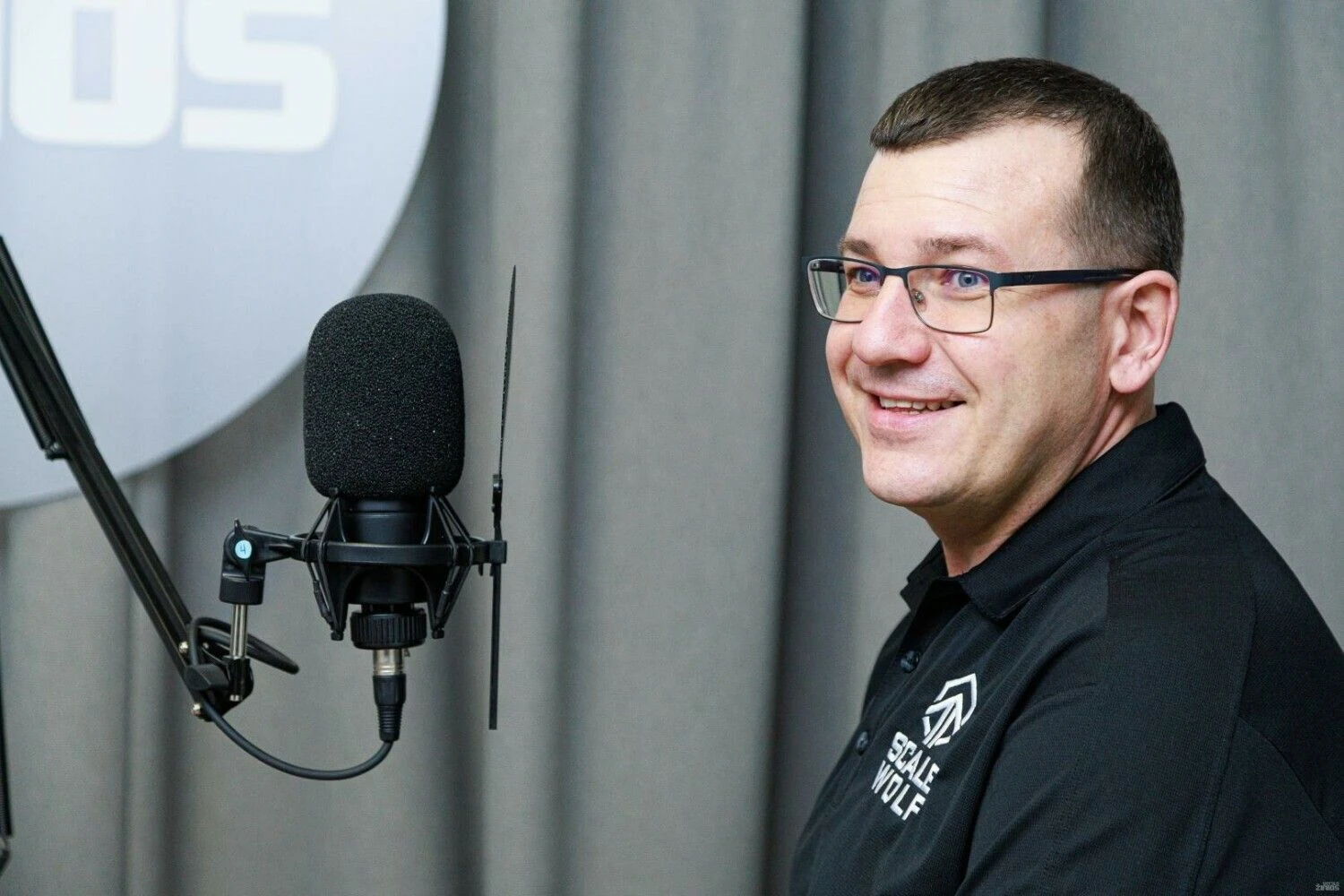 Edvinas Kerza, gynybos technologijų fondo ir akceleratoriaus „ScaleWolf“ vadovas. Vladimiro Ivanovo (VŽ) nuotr.