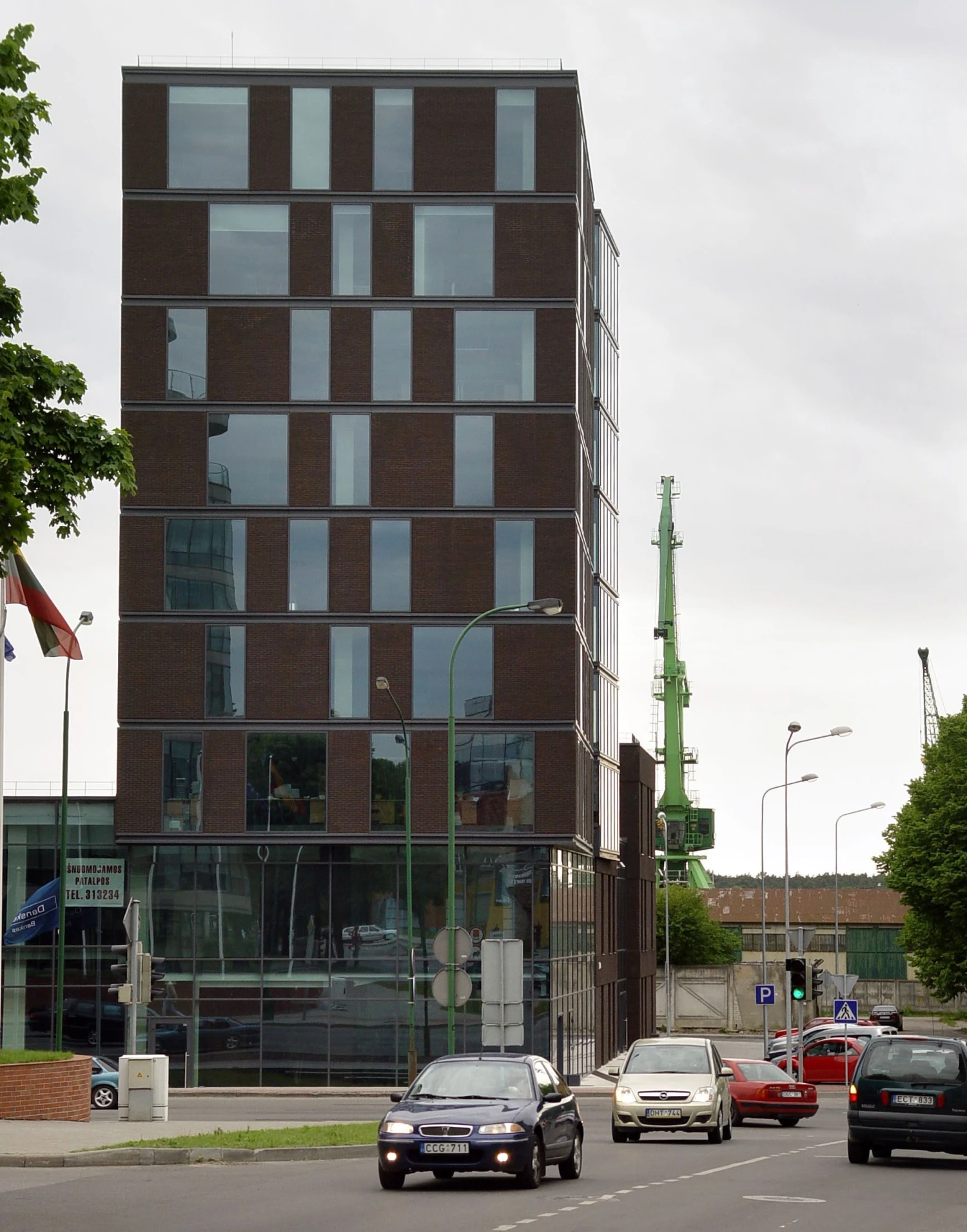 „Vitės“ verslo centras Klaipėdoje atidarytas 2009 m., bet iki šiol nėra užpildytas.
Algimanto Kalvaičio nuotr.