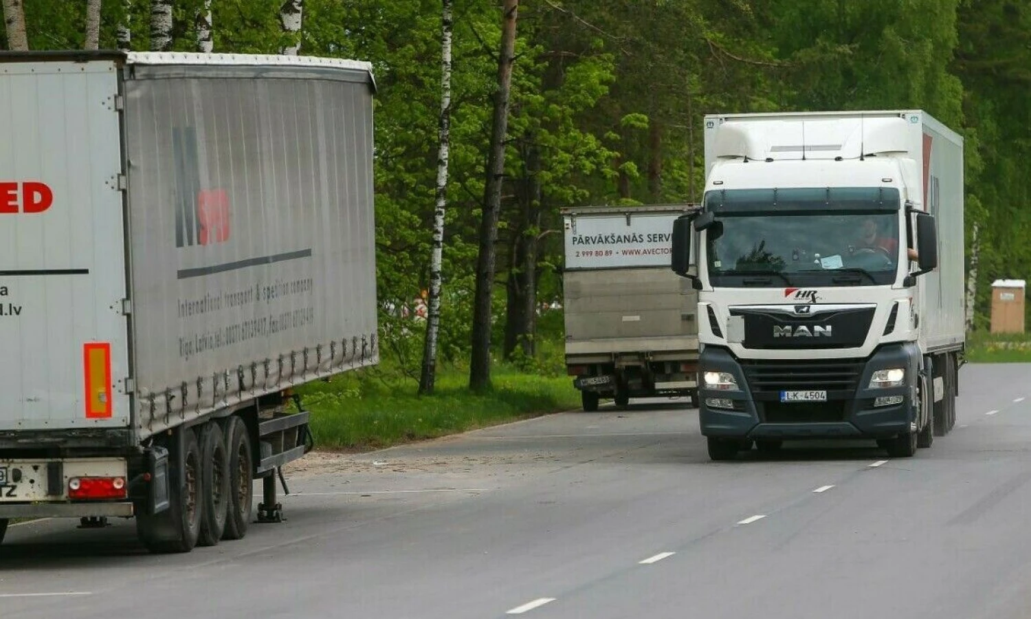 Rumbulos logistikos parkas Latvijoje. Vladimiro Ivanovo (VŽ) nuotr.