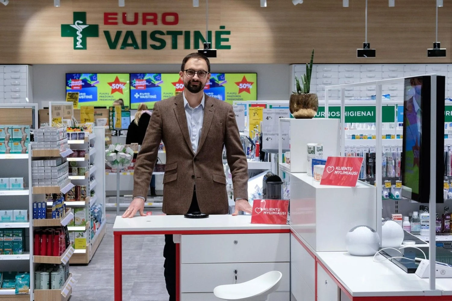Laimonas Devyžis, „Eurovaistinės“ valdybos pirmininkas. Vladimiro Ivanovo nuotr.

