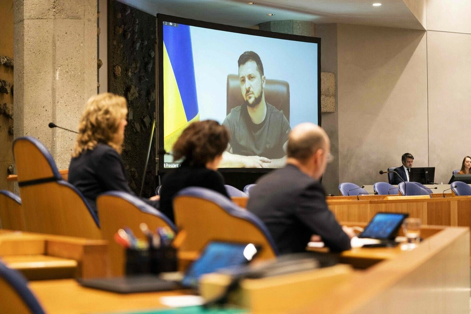 Volodymyras Zelenskis, Ukrainos prezidentas. Barto Maato (AFP/„Scanpix“) nuotr.