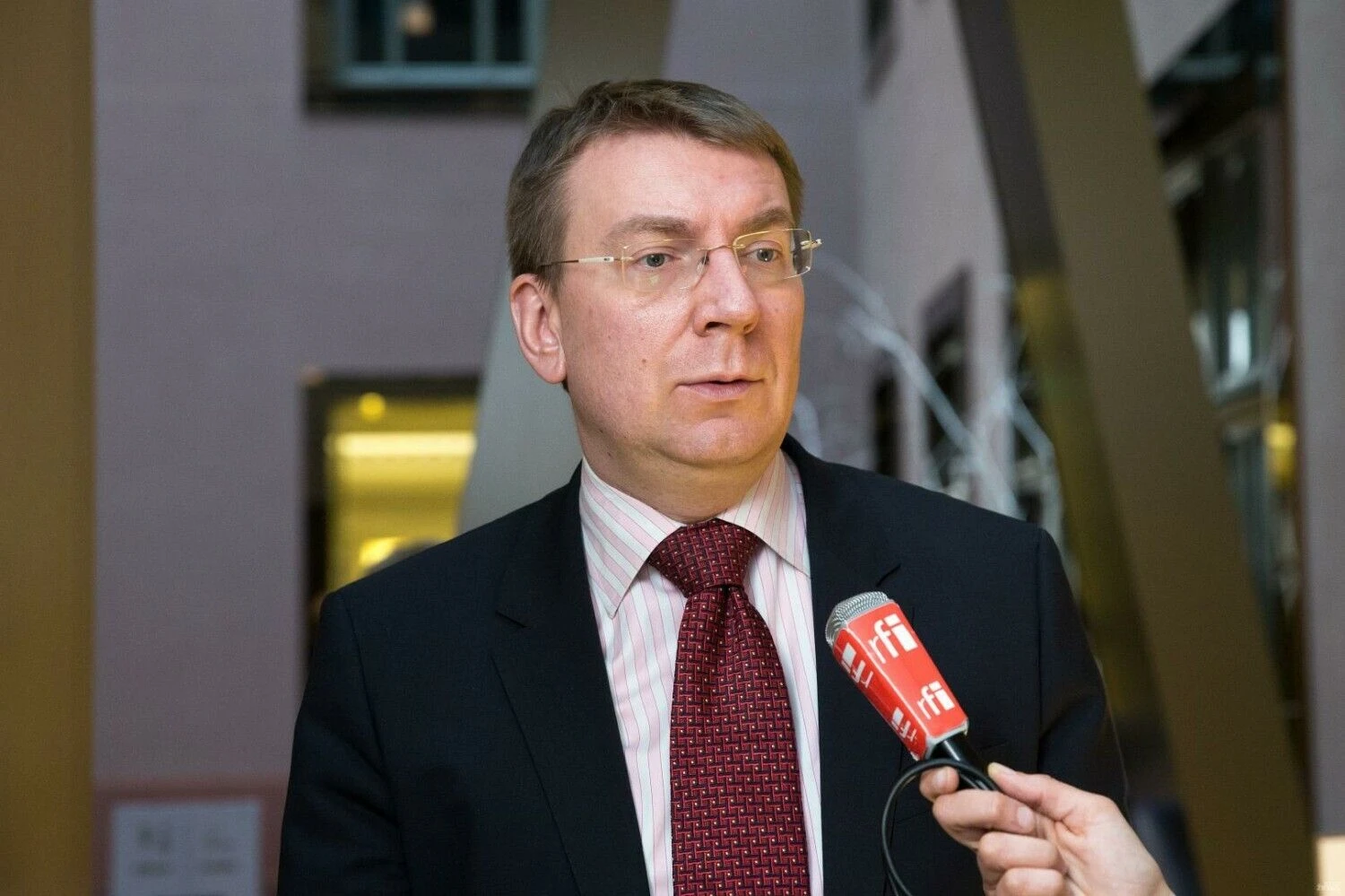 Edgars Rinkēvičs, Latvijos prezidentas. Latvijos užsienio reikalų ministras. Juditos Grigelytės (VŽ) nuotr.