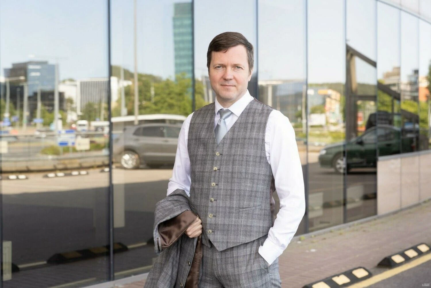 L. Armalys, alternatyvaus finansuotojo „Noviti Finance“ vadovas. Juditos Grigelytės (VŽ) nuotr.