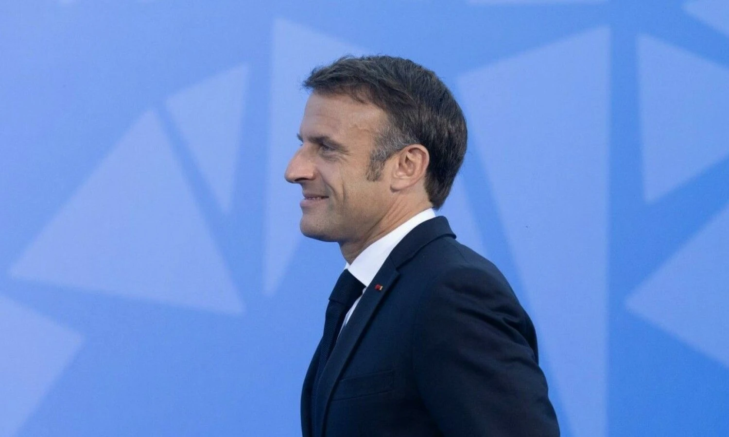 E. Macronas, Prancūzijos prezidentas. Juditos Grigelytės (VŽ) nuotr.