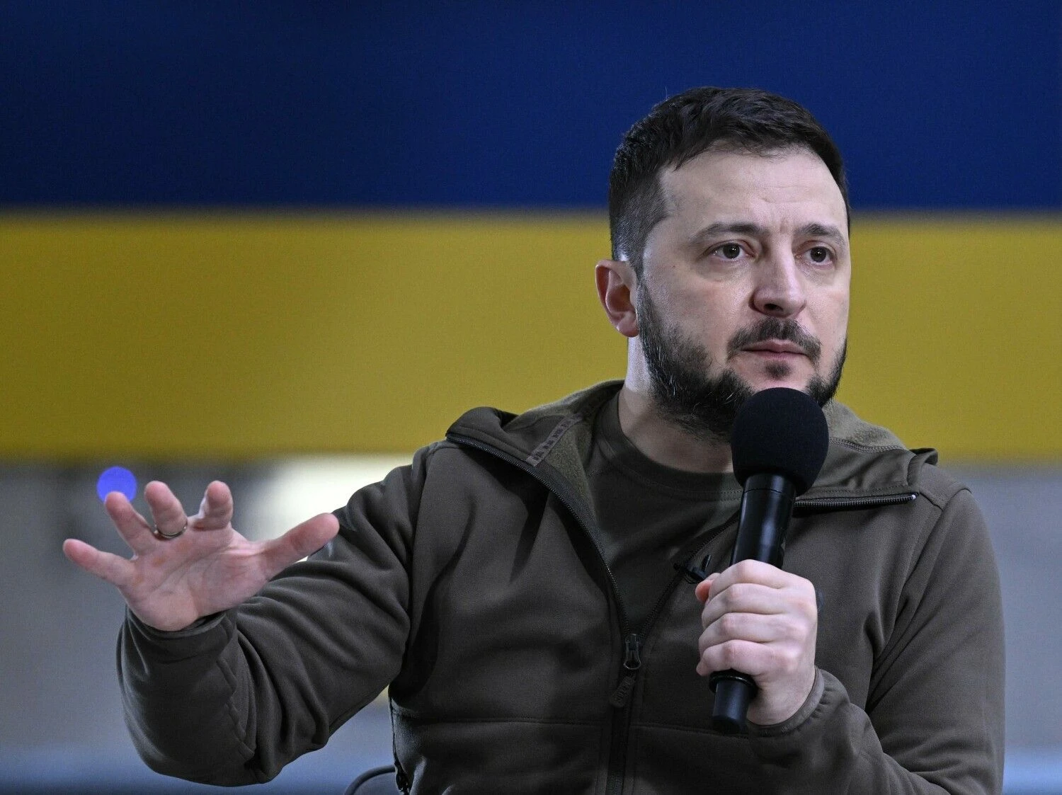 Volodymyras Zelenskis, Ukrainos prezidentas. Genjos Savilov (AFP/„Scanpix“) nuotr.