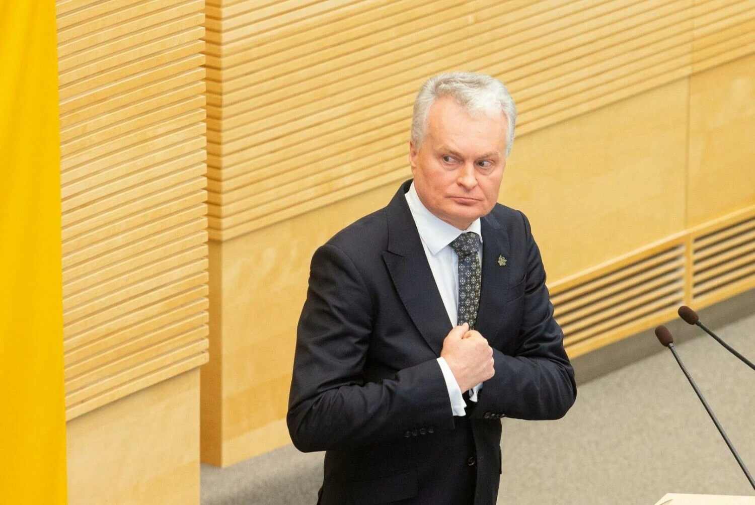 Prezidentas Gitanas Nausėda. Juditos Grigelytės (VŽ) nuotr.