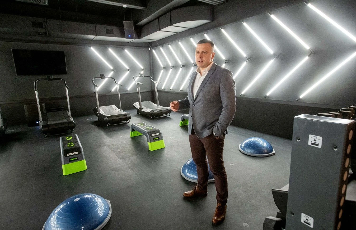 Ramūnas Grušas, „Re.Formato“ sporto klubų vadovas ir VšĮ „Vilniaus teniso akademija“ direktorius. Juditos Grigelytės (VŽ) nuotr.