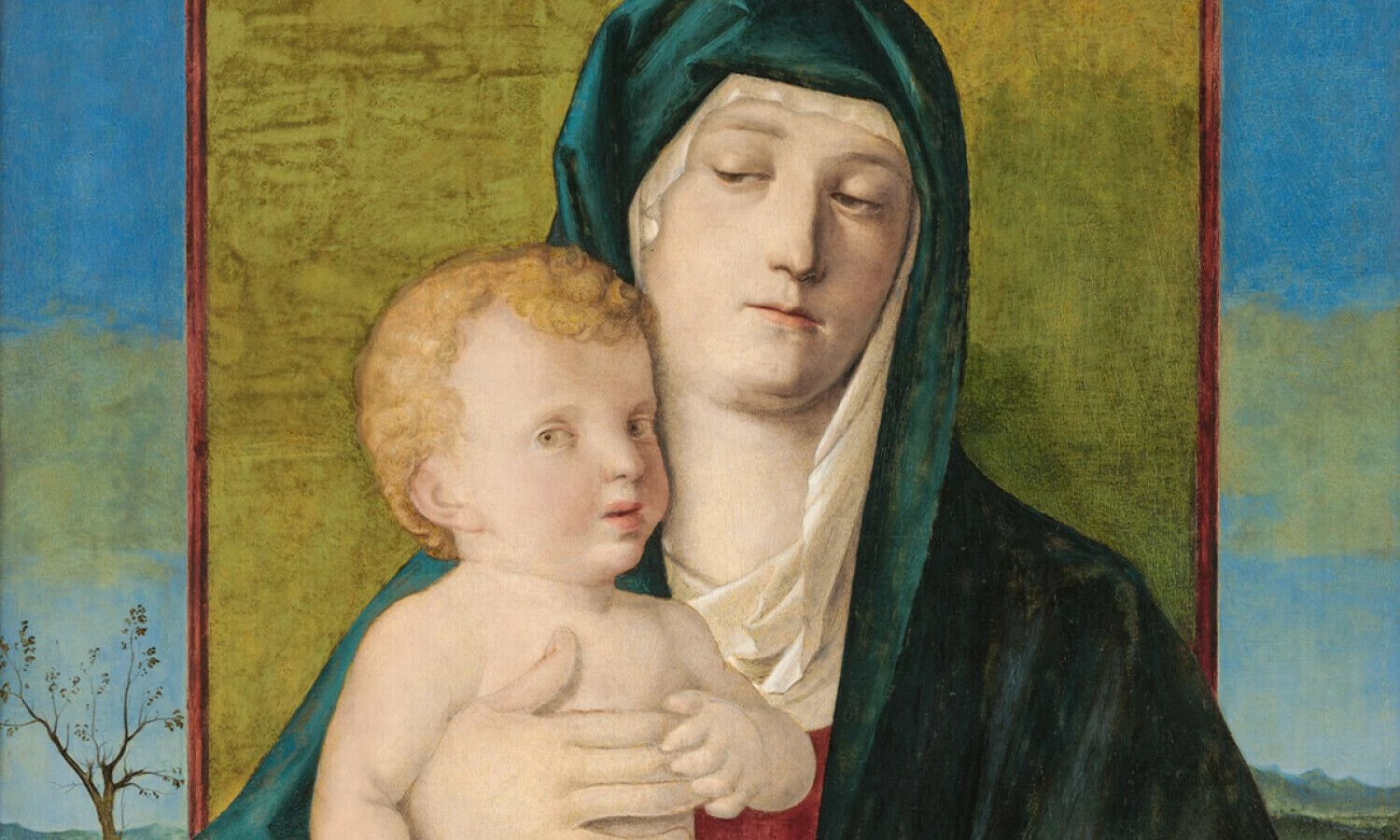 „Dievo Motina su Kūdikiu“, fragmentas. Giovanni Bellini (apie 1430–1516). Vytauto Abramausko nuotr.