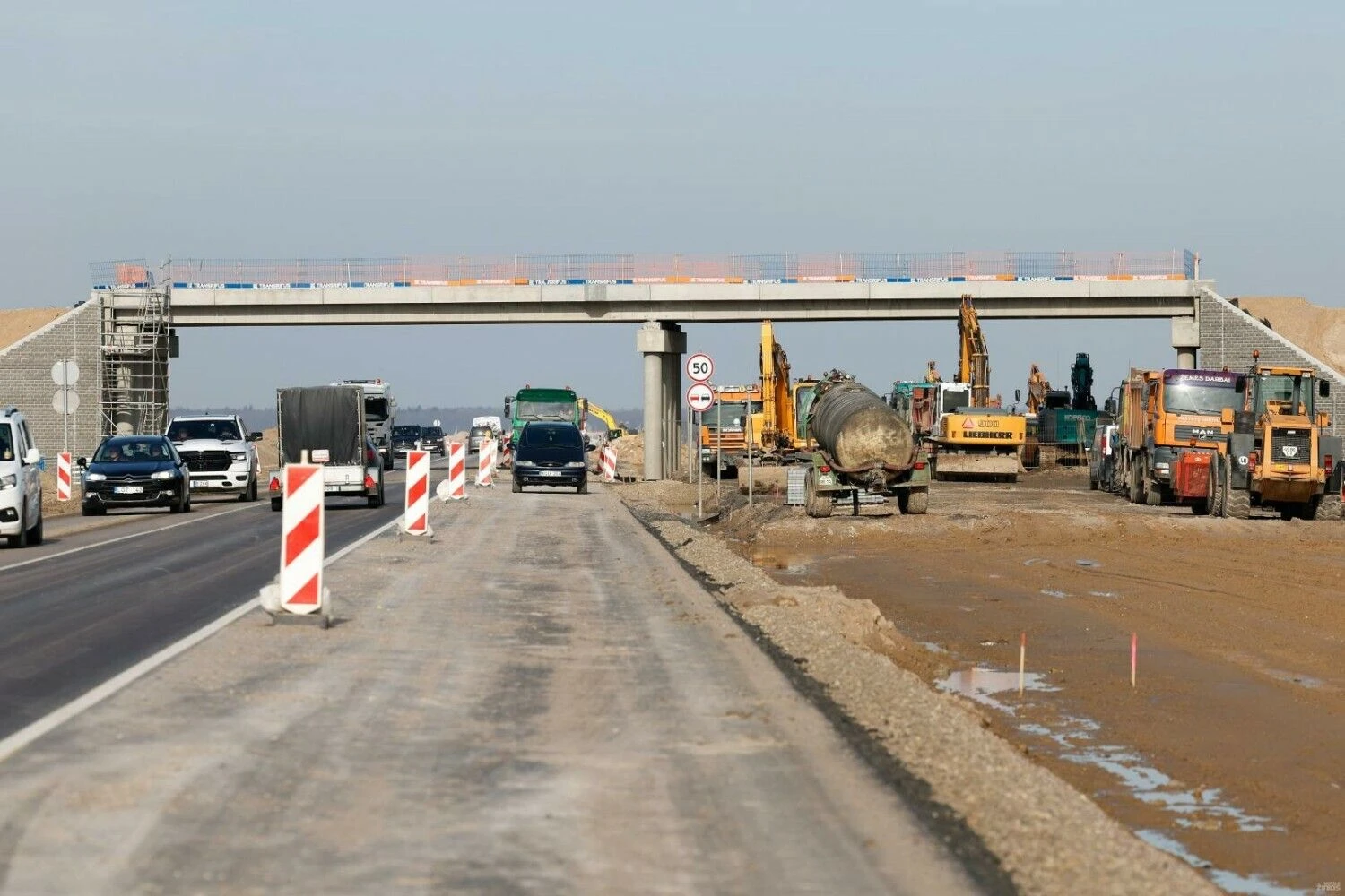 „Via Baltica“ rekonstrukcija. Juditos Grigelytės (VŽ) nuotr.
