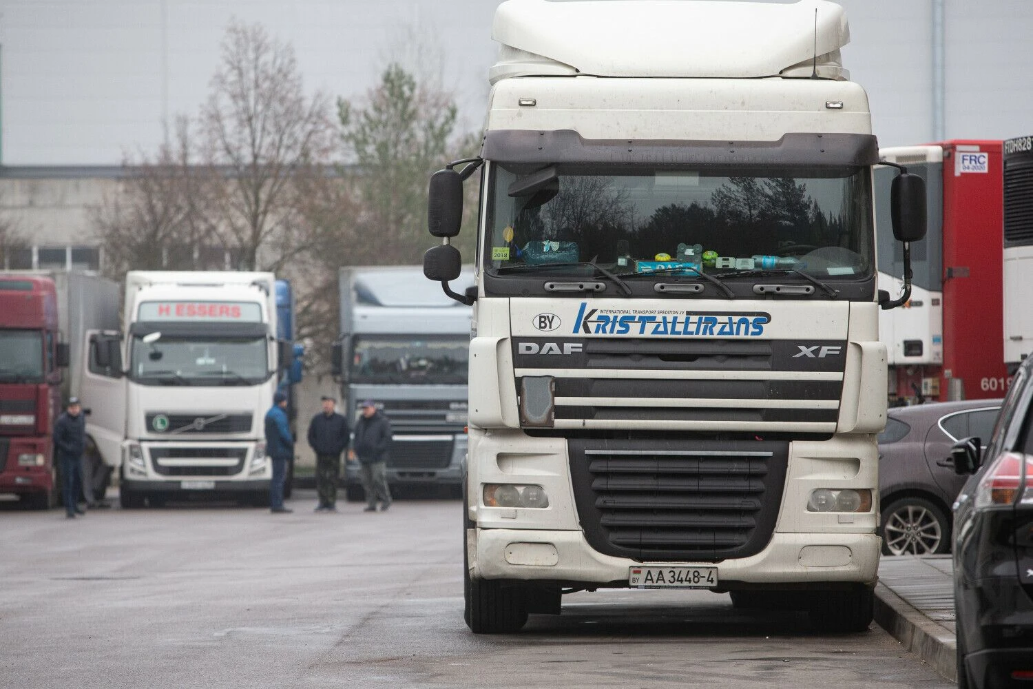 Krovinius į Rytus vežantys Rusijos ir Baltarusijos vežėjai turės vis mažiau darbo. Vladimiro Ivanovo (VŽ) nuotr.