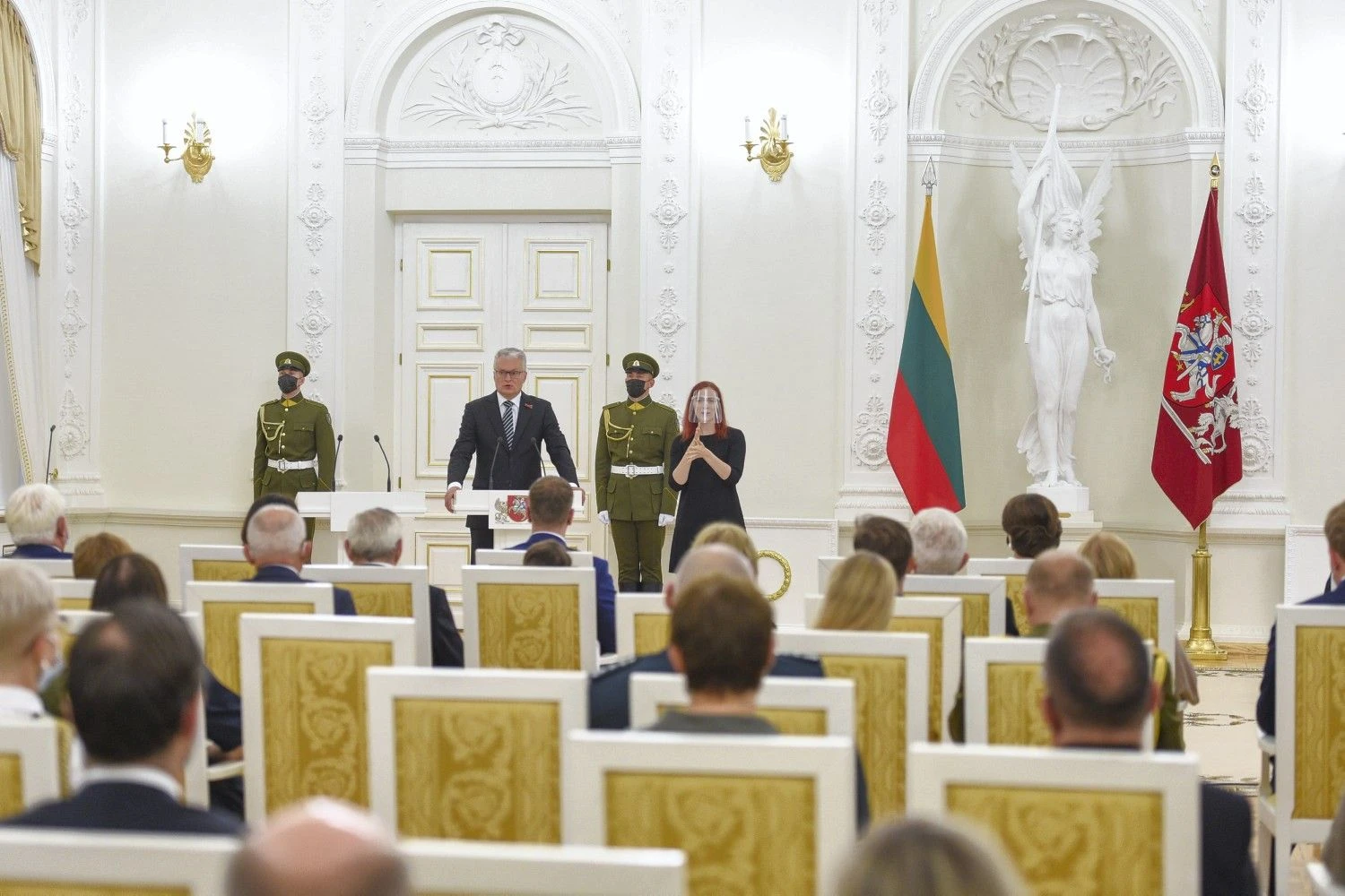 Roberto Dačkaus (Lietuvos Respublikos Prezidento kanceliarija) nuotr.