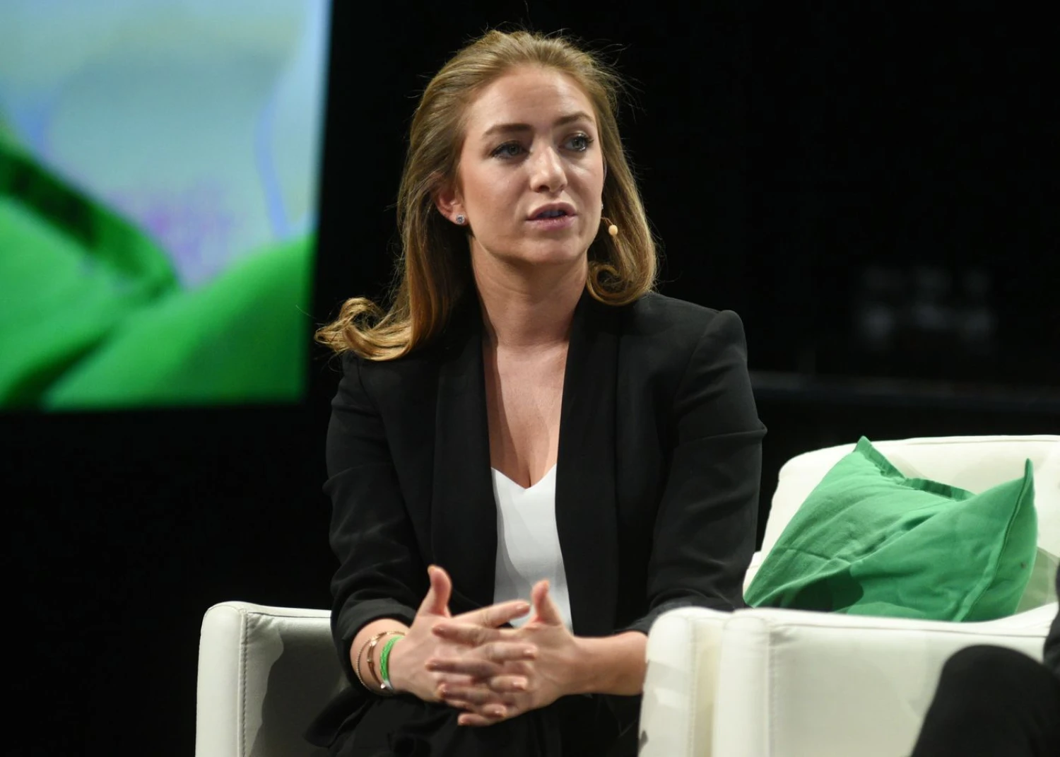 „Bumble“ įkūrėja Whitney Wolfe. Eriko Pendzicho/REX nuotr.