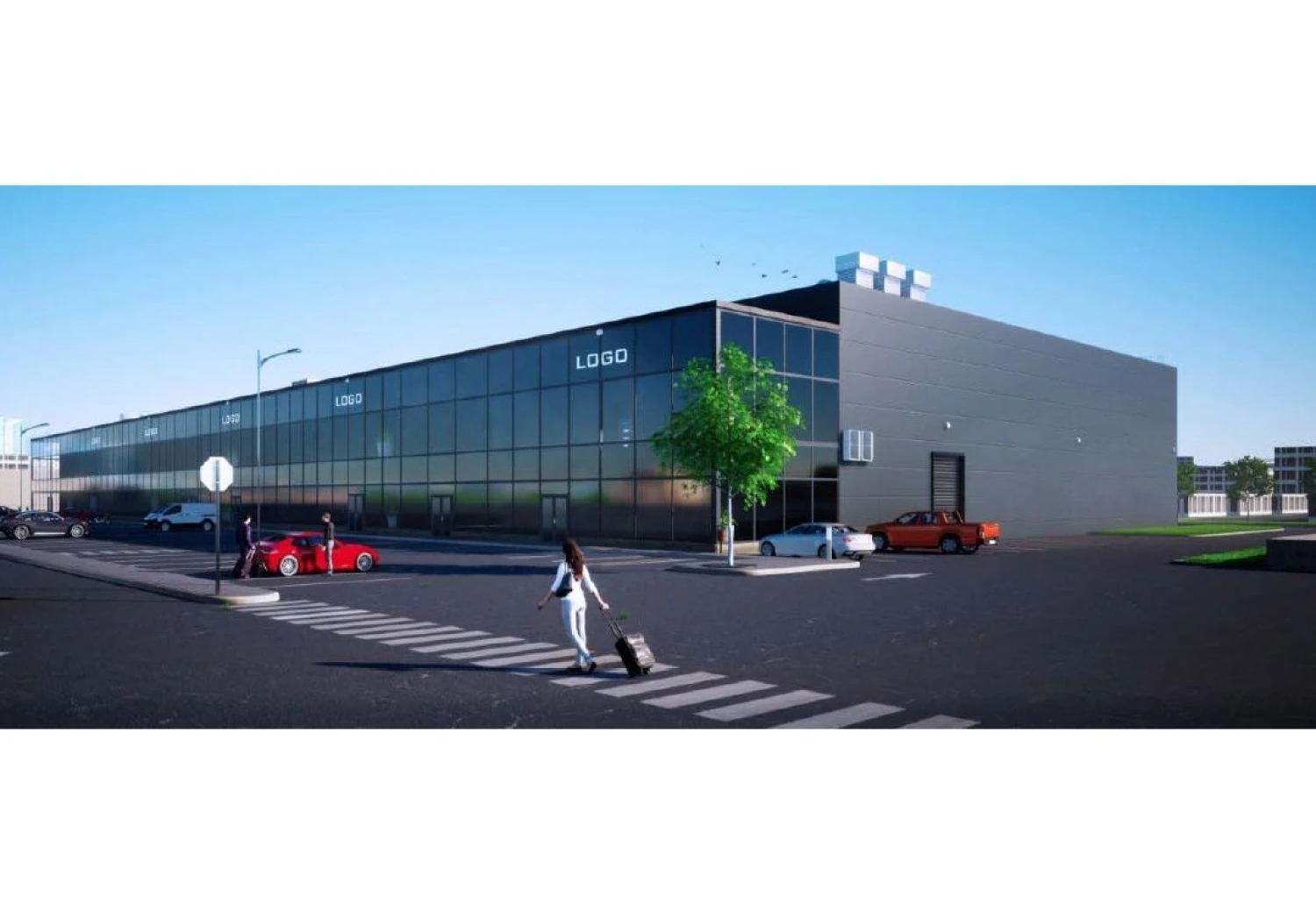 Naujasis „Stiemo“ centras Kaune. UAB „Simper“ vizualizacija.