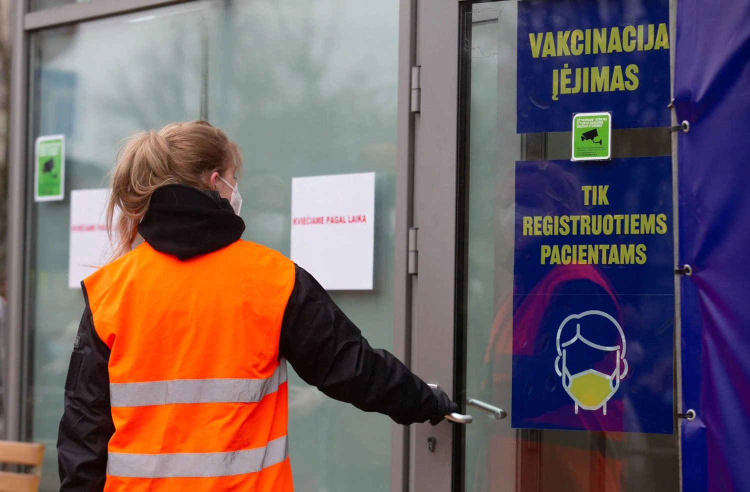 Vakcinavimo centras Vilniuje. Juditos Grigelytės (VŽ) nuotr.