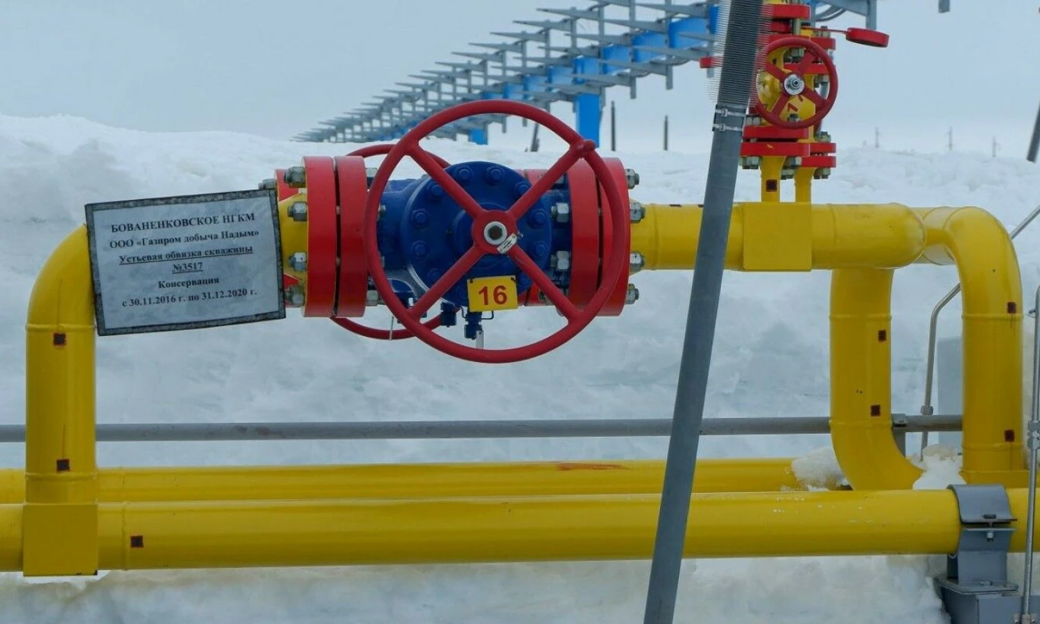 Jamalo pusiasalis, „Gazprom“ Bovanenkovo dujų telkinys. Naglio Navako (VŽ) nuotr.