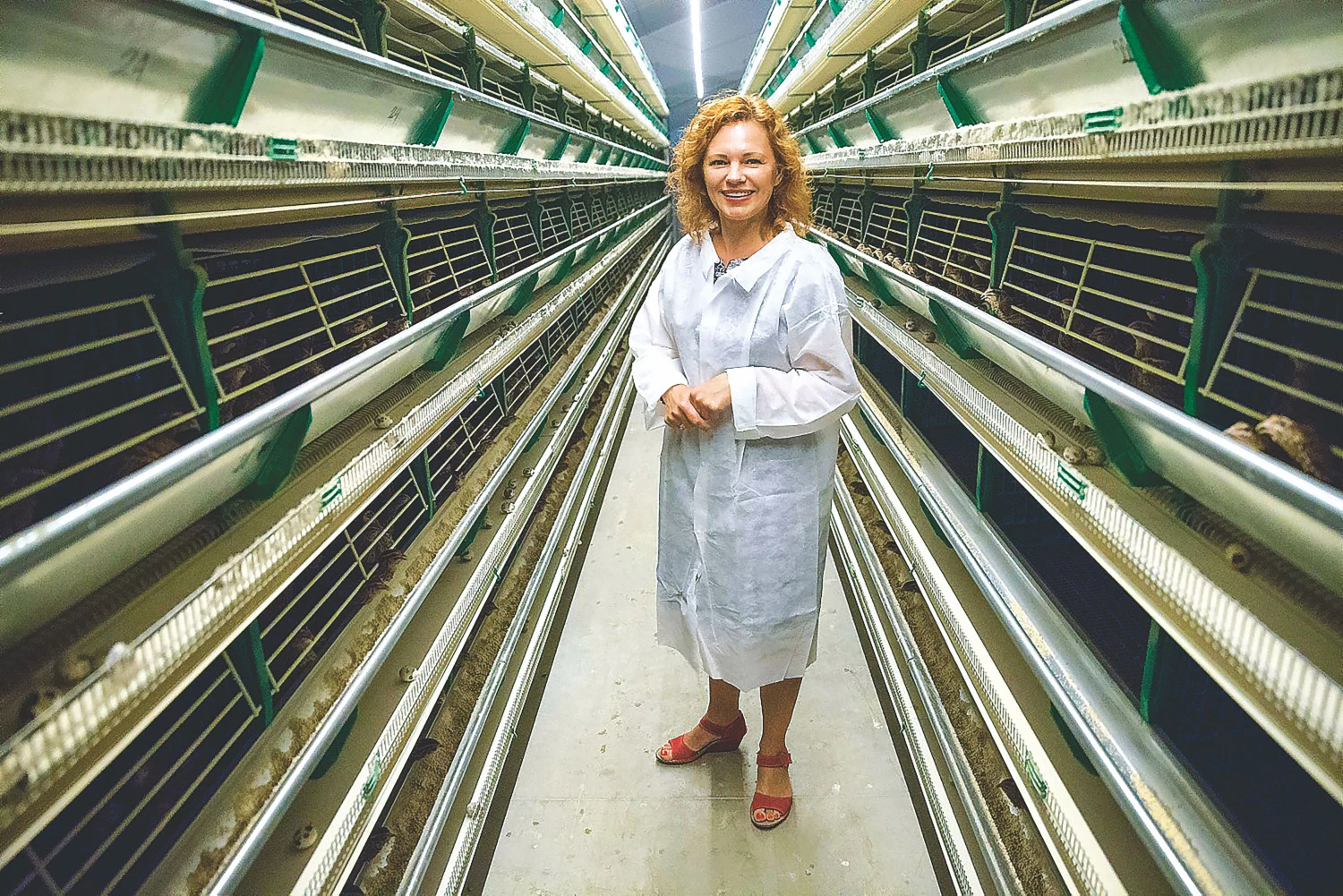 Daiva Urbonavičiūtė, putpelių ūkio savininkė, šiuo verslu užsiima jau du dešimtmečius. Vladimiro Ivanovo (VŽ) nuotr.
