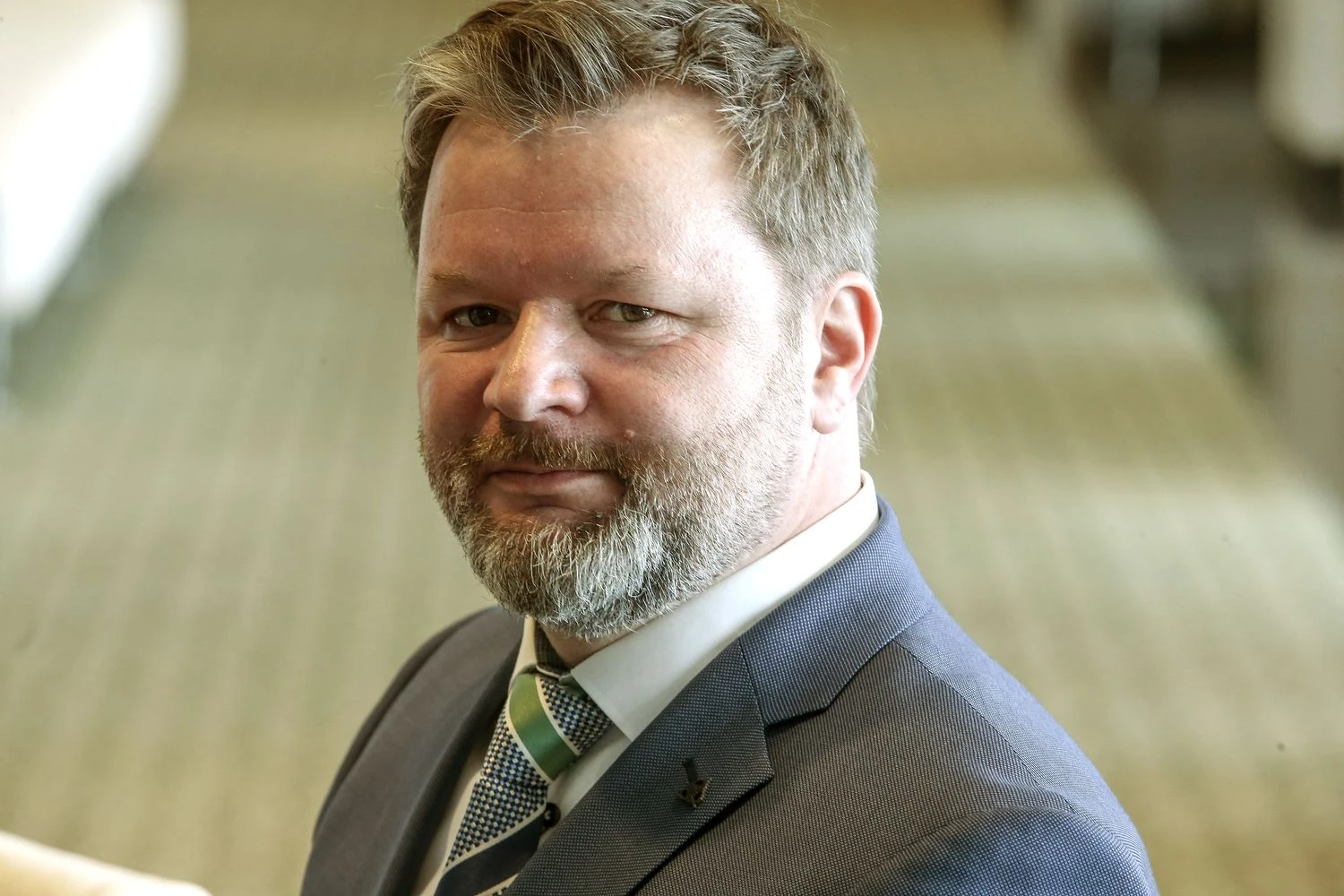 Uwe Liebschneris tvirtina, kad logistikoje „Brexit“ sukels neeilinį chaosą. Vladimiro Ivanovo (VŽ) nuotr.