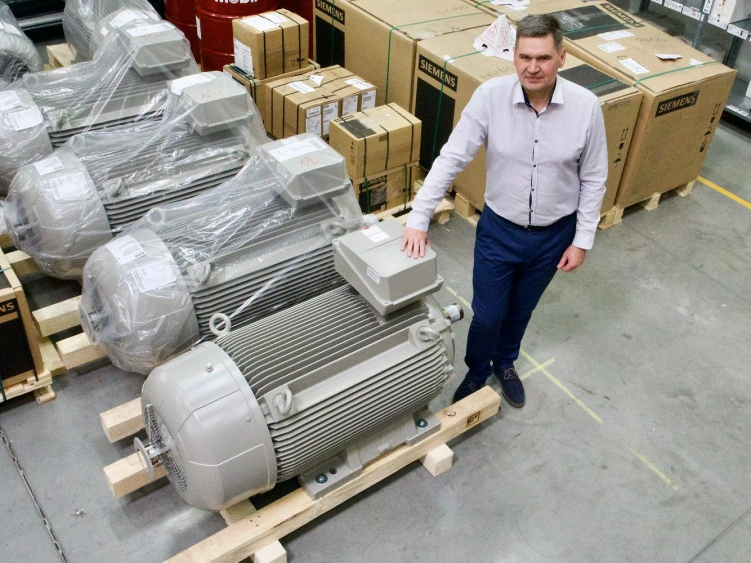 Eimantas Daunoras, įmonės „Pakmarkas“ Pavarų ir automatizavimo skyriaus vadovas.