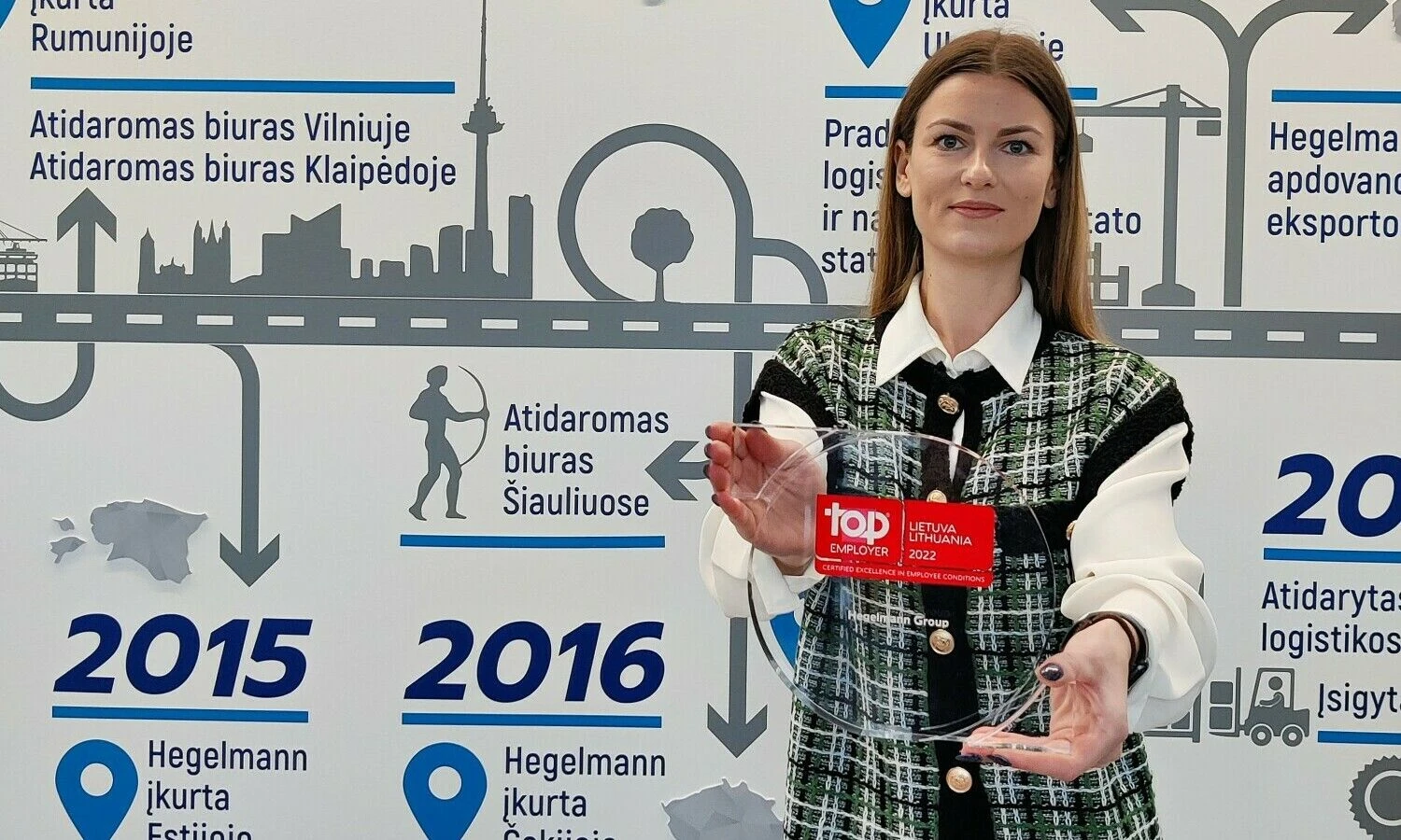Aistė Mardosaitė, Hegelmann Group Žmogiškųjų išteklių vadovė.