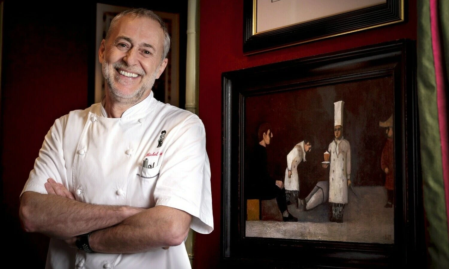 Virtuvės šefas Michelis Roux Jr. „Le Gavroche“ nuotr.