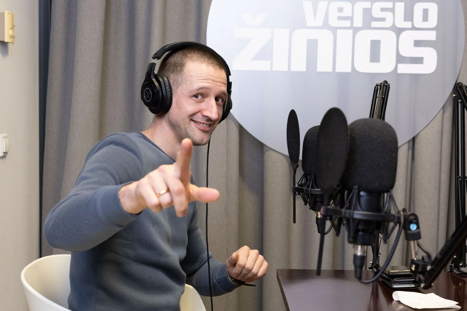 Vincas Benevičius, asmeninių finansų mentorius. Juditos Grigelytės (VŽ) nuotr.