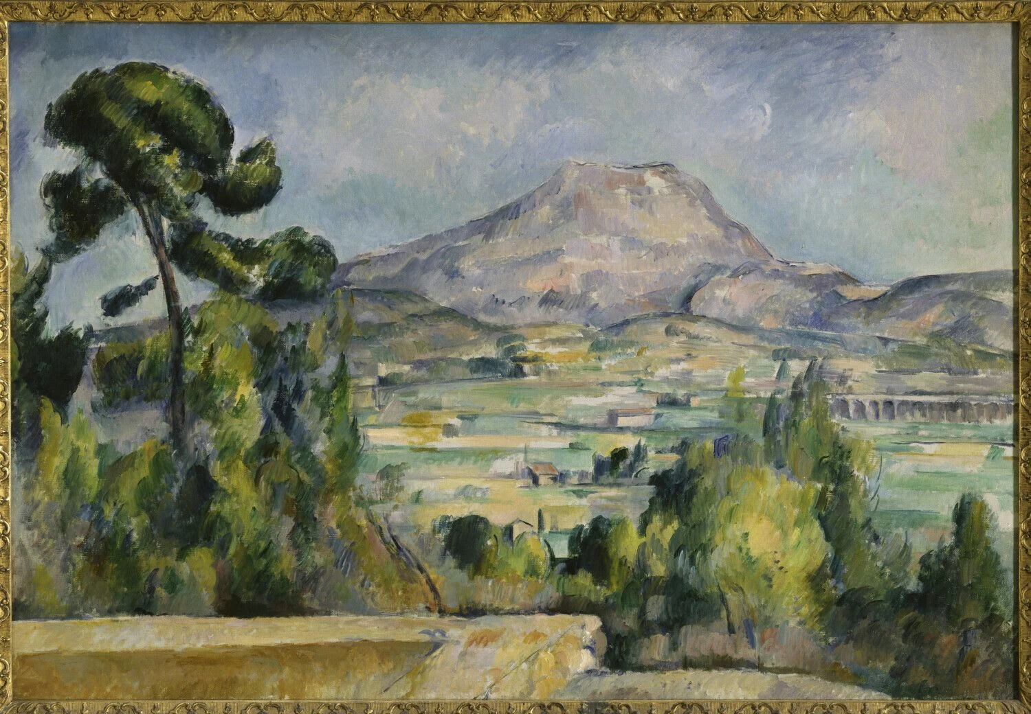 Paulio Cezanne'o paveikslas „Šv. Viktorijos kalnas“. „Scanpix“ nuotr.