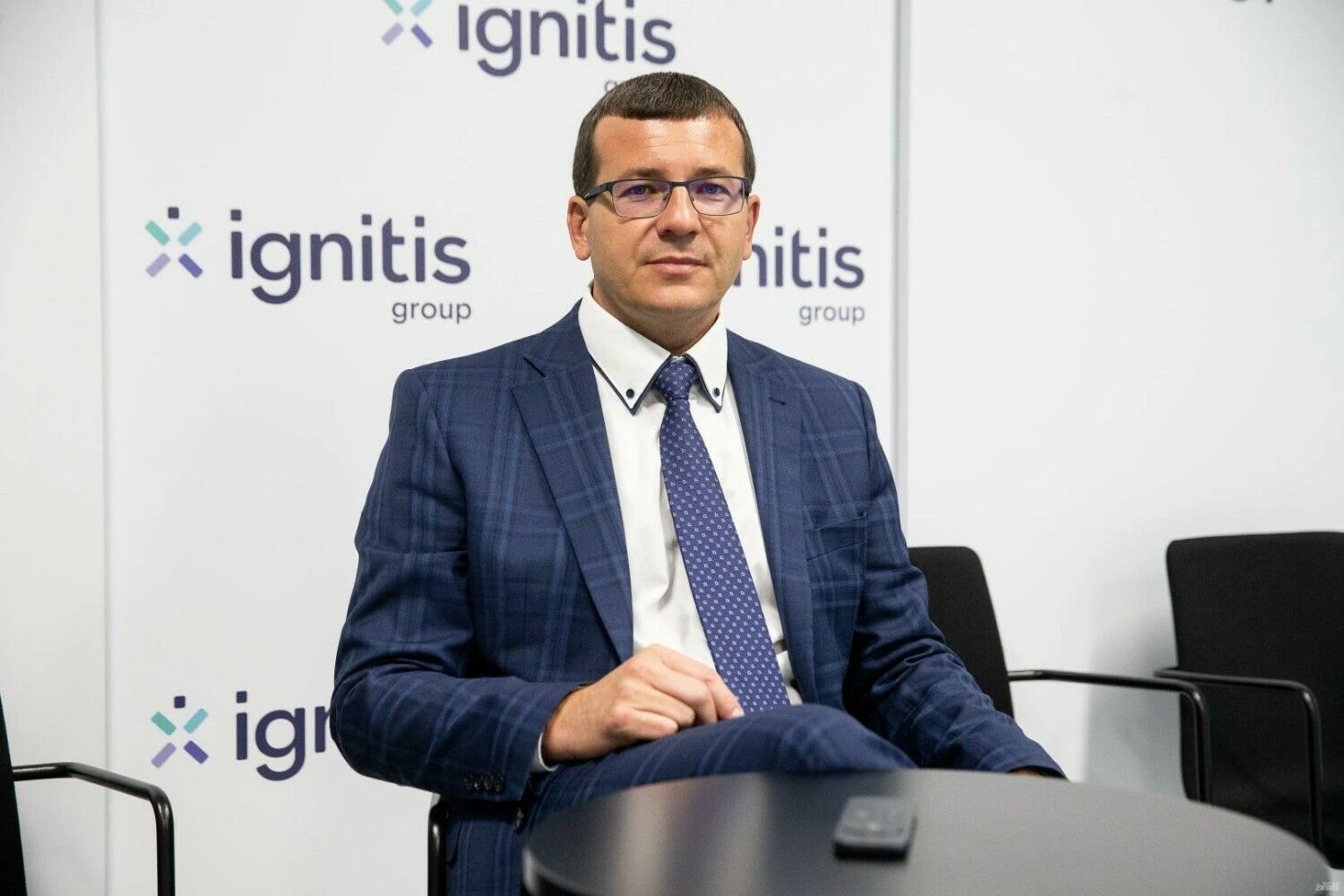 Edvinas Kerza, „Ignitis grupės“ verslo atsparumo vadovas. Vladimiro Ivanovo (VŽ) nuotr.