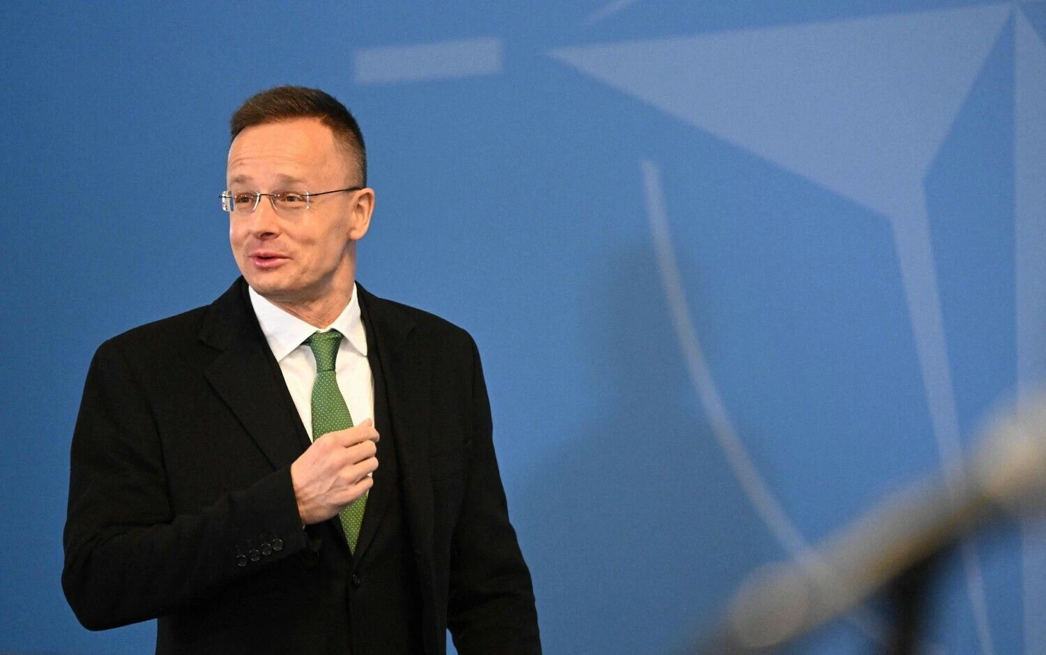 Peteris Szijjarto, Vengrijos užsienio reikalų ministras. Danielio Mihailescu (AFP/Scanpix) nuotr.