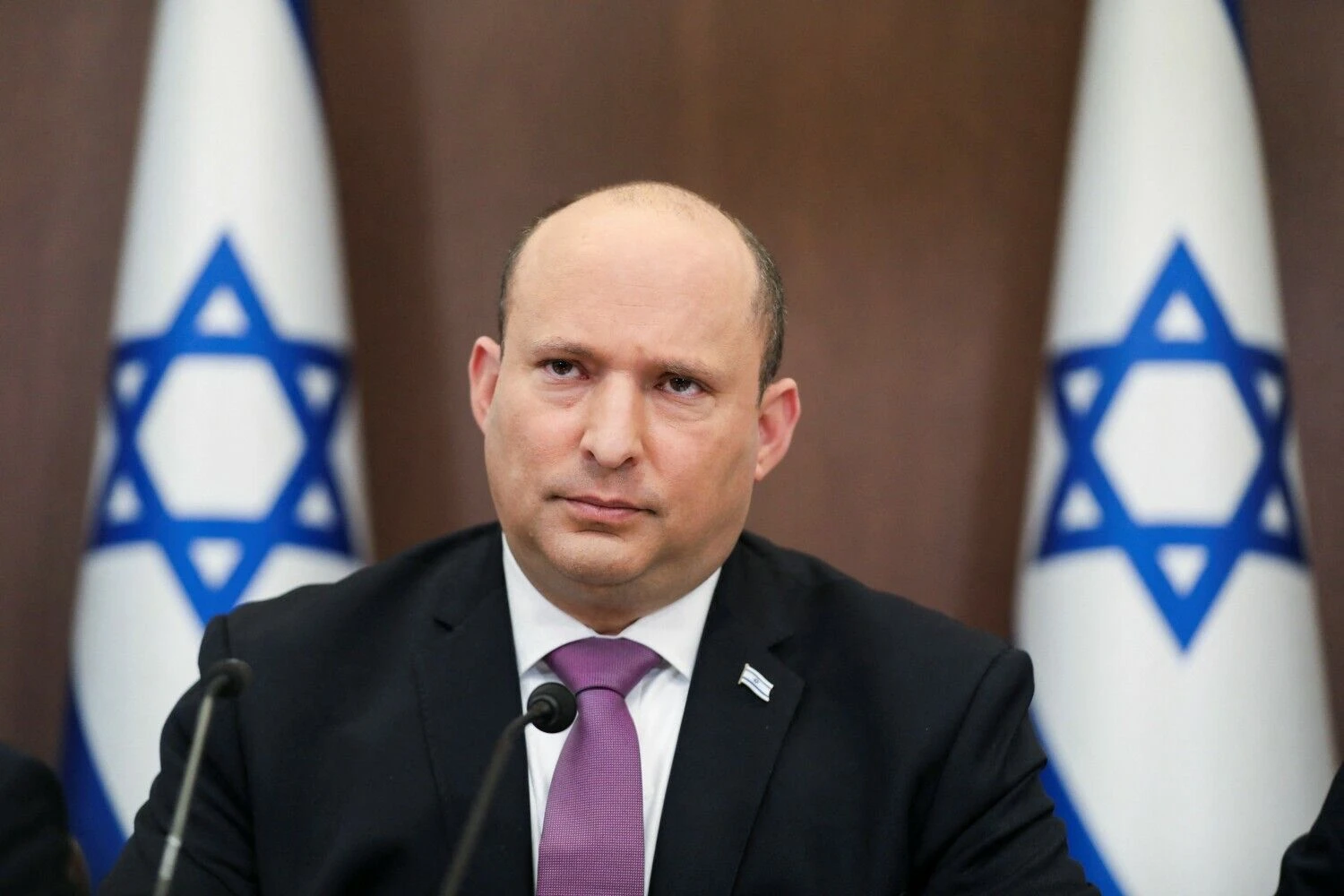 Izraelio ministras pirmininkas Naftali Bennettas. Abiro Sultano „Scanpix“ nuotr.