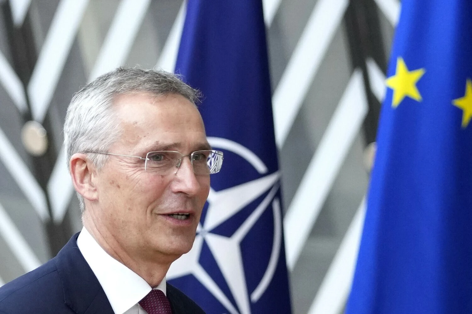 NATO vadovas Jensas Stoltenbergas. Virginios Mayo (AP / „Scanpix“) nuotr.