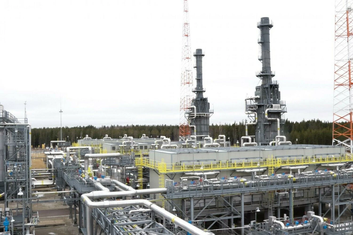 „Nord Stream“ kompresorinė Rusijoje. Naglio Navako (VŽ) nuotr.