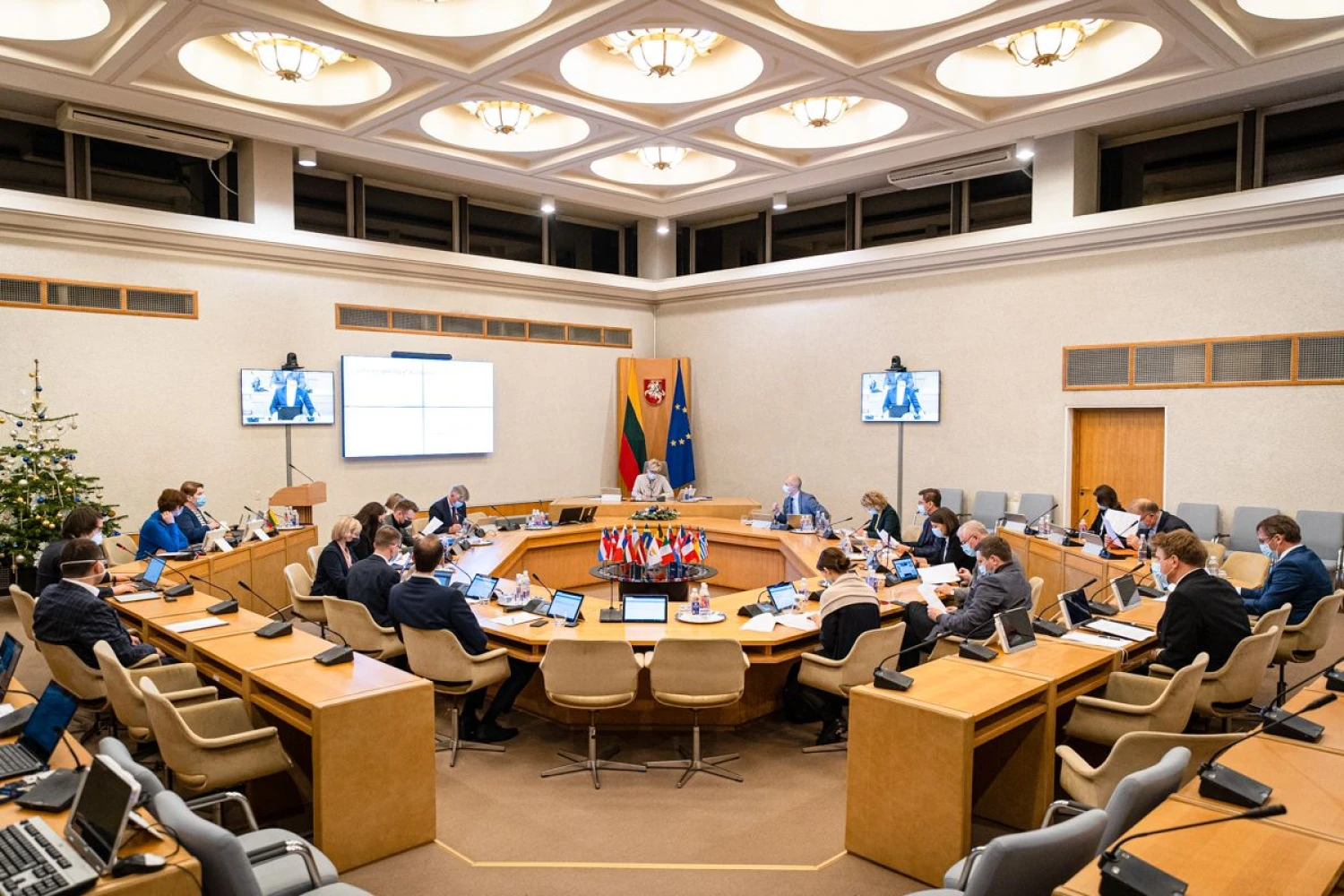 Vyriausybės posėdis. Dariaus Janučio (LRVK) nuotr. 