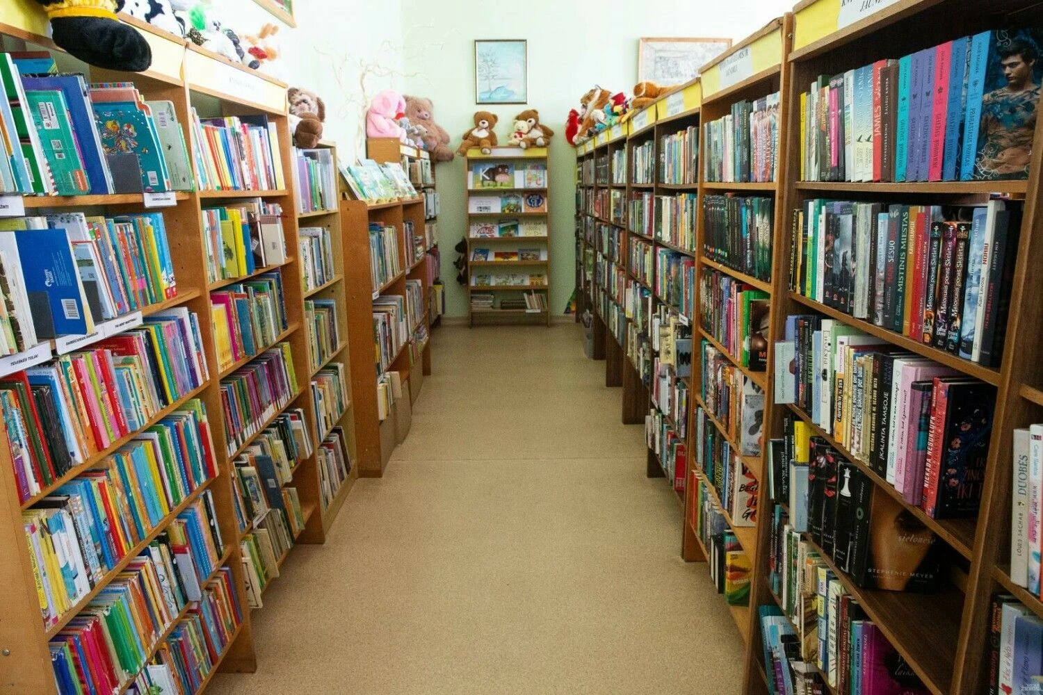 Ventos miesto biblioteka. Vladimiro Ivanovo (VŽ) nuotr.