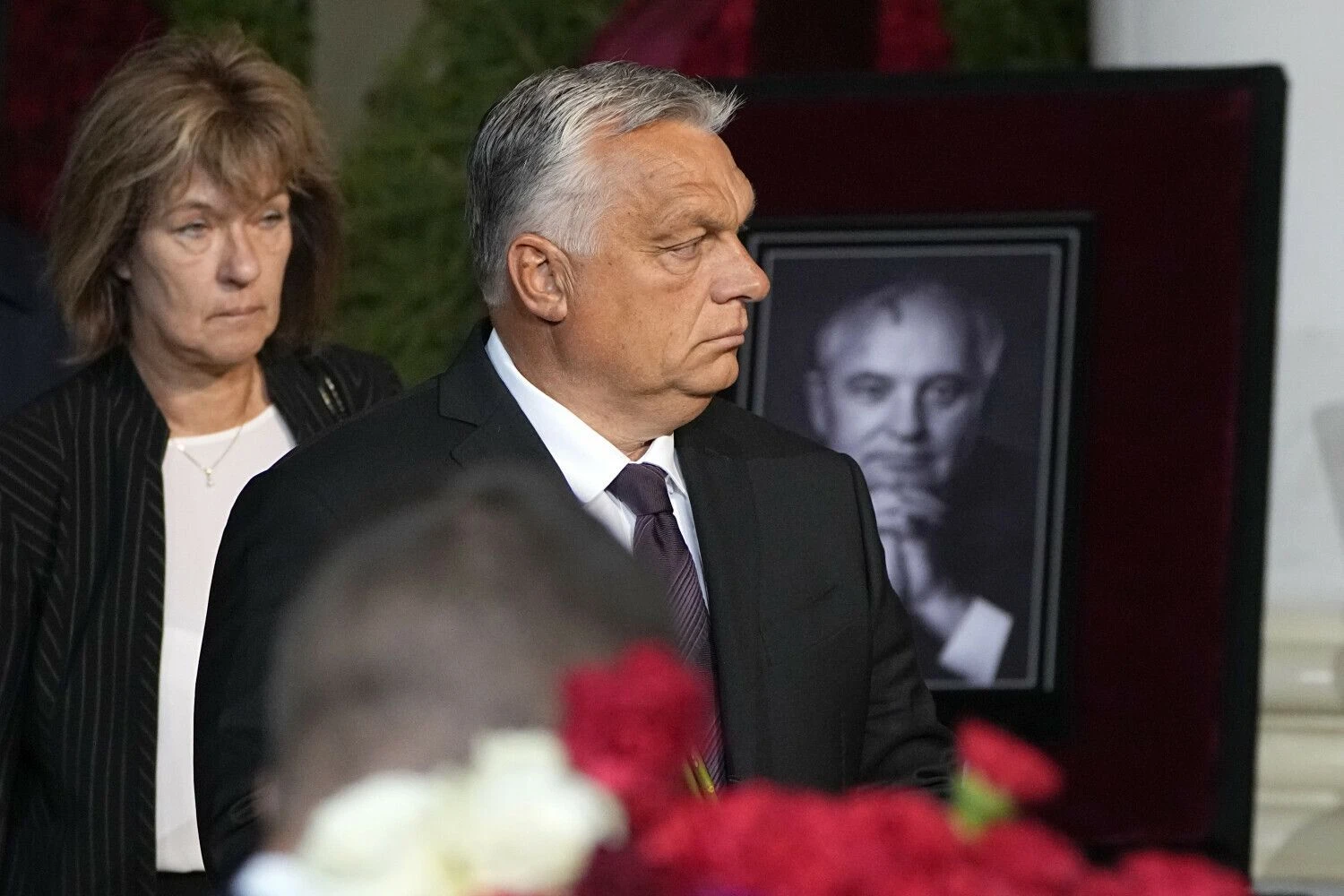 Viktoras Orbanas, Vengrijos premjeras. Aleksandro Zemlianičenko (AP/„Scanpix“) nuotr.