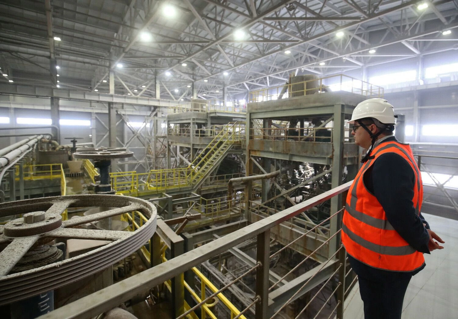 Trąšų gamykla „Eurochem VolgaKaliy“ Volgograde. Kirillo Braga („Reuters“ / „Scanpix“) nuotr.