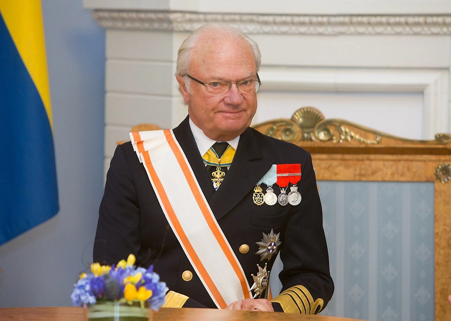 Švedijos karalius Karlas XVI Gustavas. Juditos Grigelytės (VŽ) nuotr.