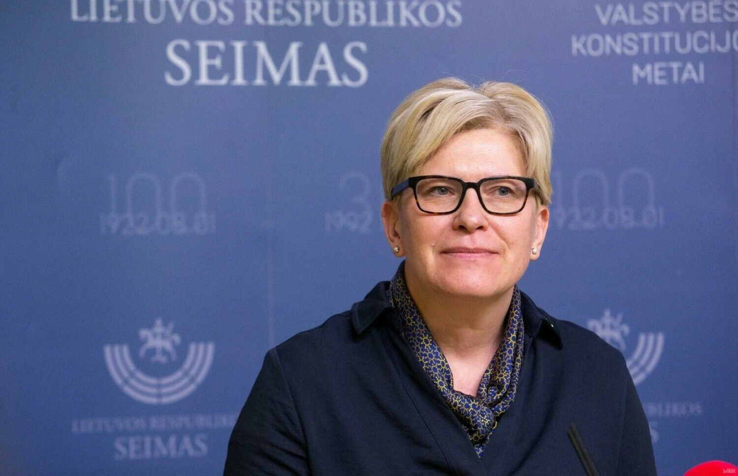 Ingrida Šimonytė, ministrė pirmininkė. Juditos Grigelytės (VŽ) nuotr.