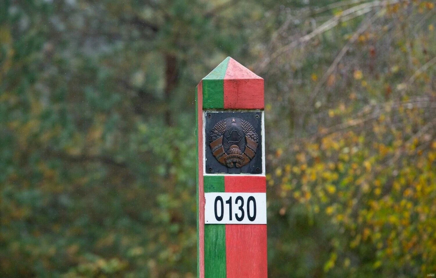 Baltarusijos respublikos sienos riboženklis. Juditos Grigelytės (VŽ) nuotr.