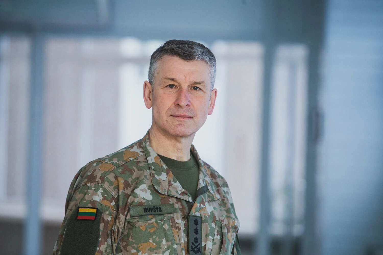 Lietuvos kariuomenės vadas – generolas leitenantas Valdemaras Rupšys. Vladimiro Ivanovo (VŽ) nuotr.