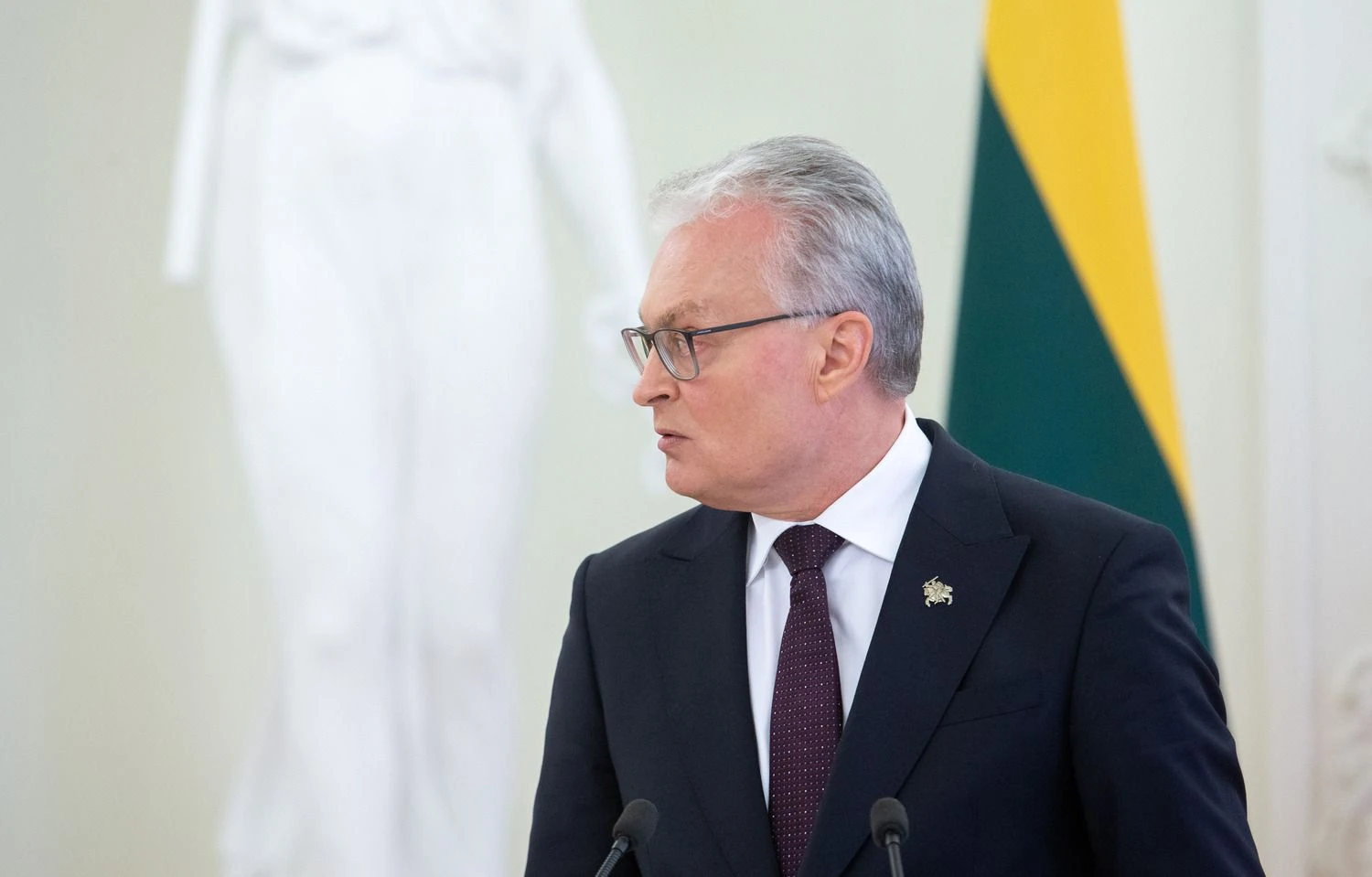 Gitanas Nausėda, Lietuvos Prezidentas. Juditos Grigelytės (VŽ) nuotr.
