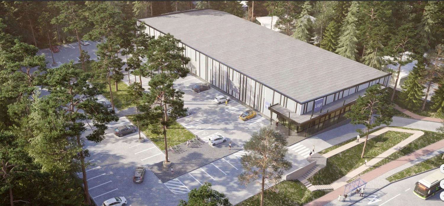 Bendrovės vizualizacija.