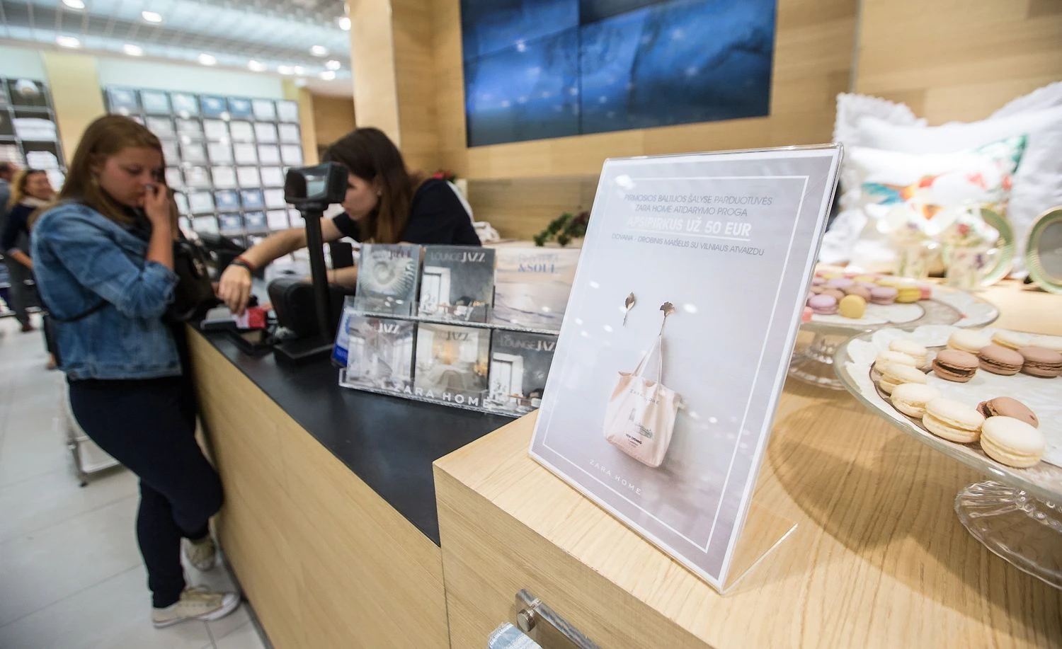 „Zara Home“ Akropolyje, Vilniuje. Juditos Grigelytės (VŽ) nuotr.