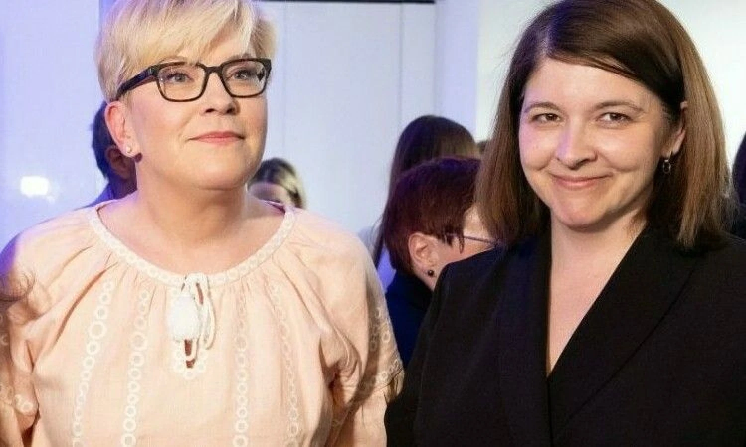 Premjerė Ingrida Šimonytė ir finansų ministrė Gintarė Skaistė. Juditos Grigelytės (VŽ) nuotr.
