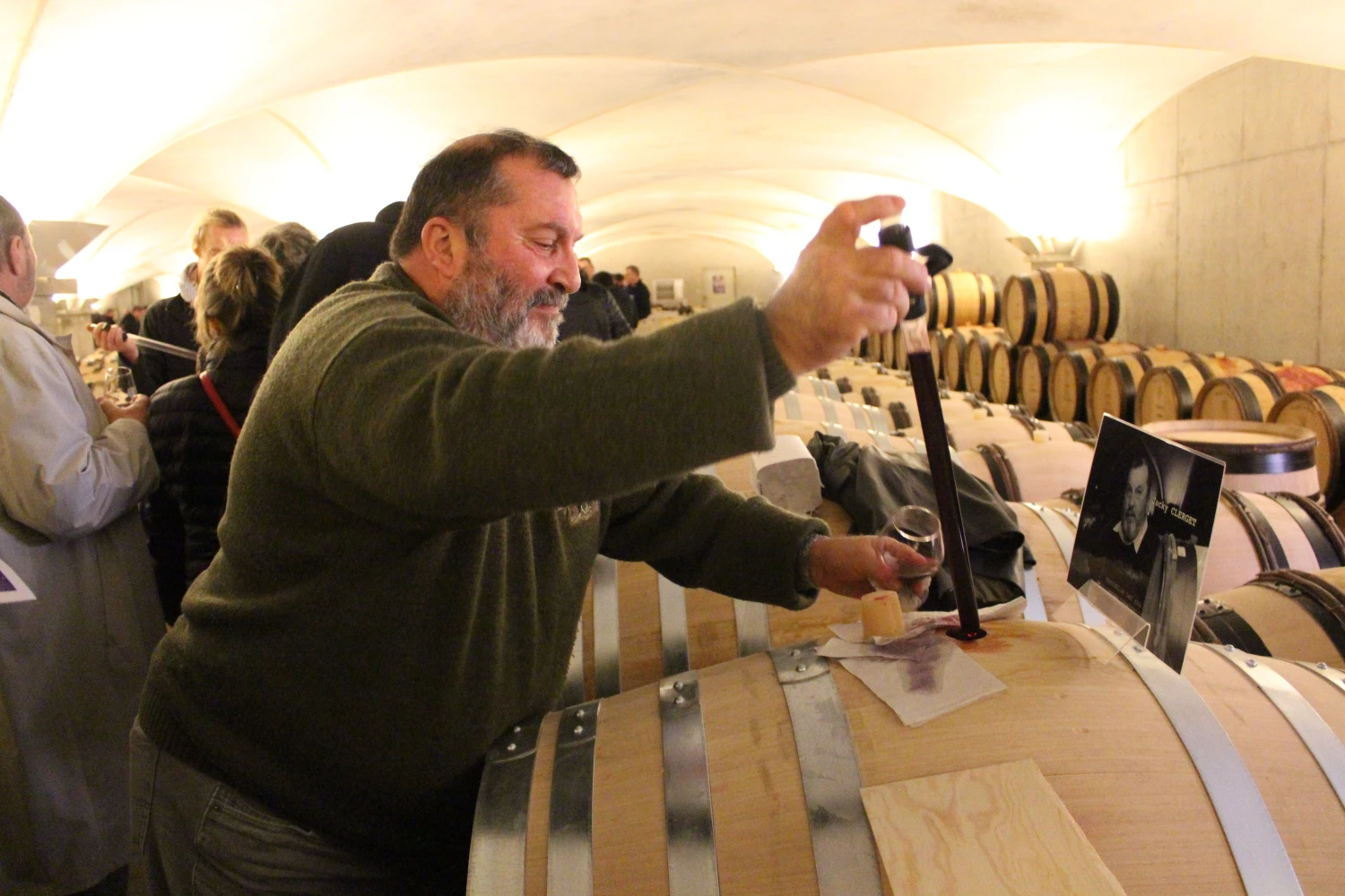 Vyno degustacijos prieš aukcioną. 
Jolantos Smičienės nuotr.