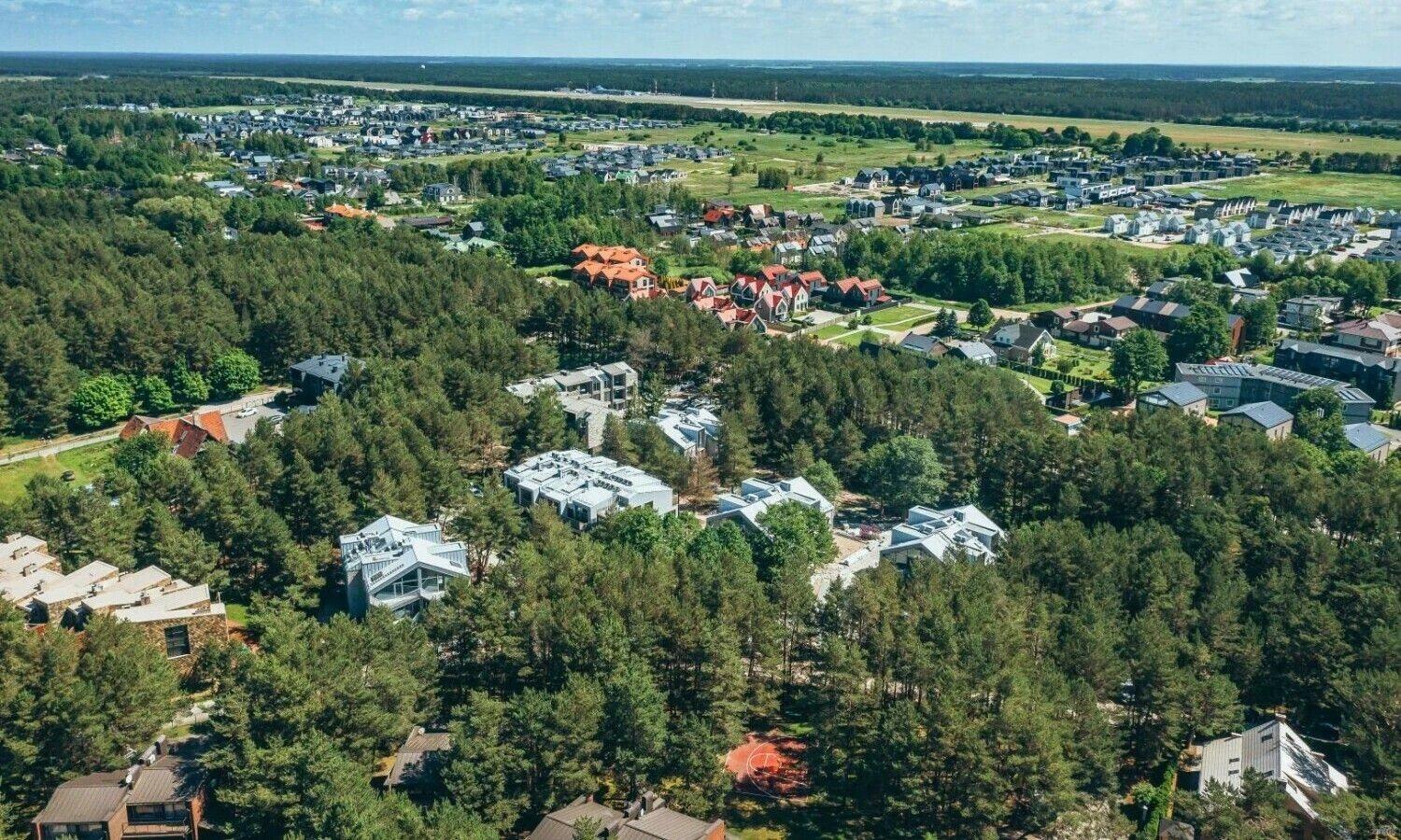 Namų kvartalas „Kopų slėnis“. Įmonės nuotr.