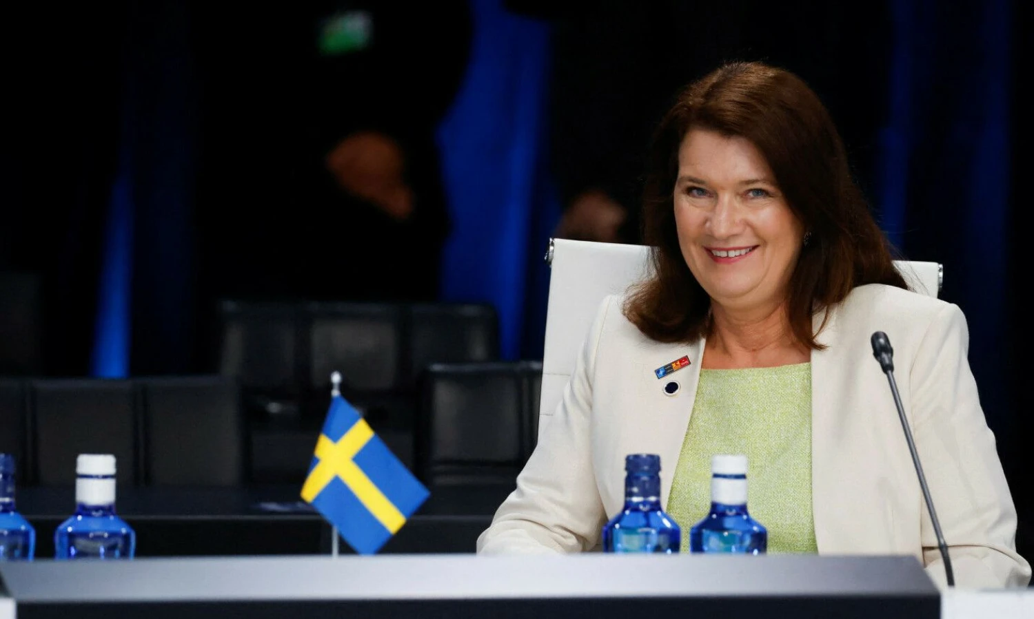 Ann Linde, Švedijos užsienio reikalų ministrė. Yves Herman  („Reuters“ / „Scanpix“) nuotr.