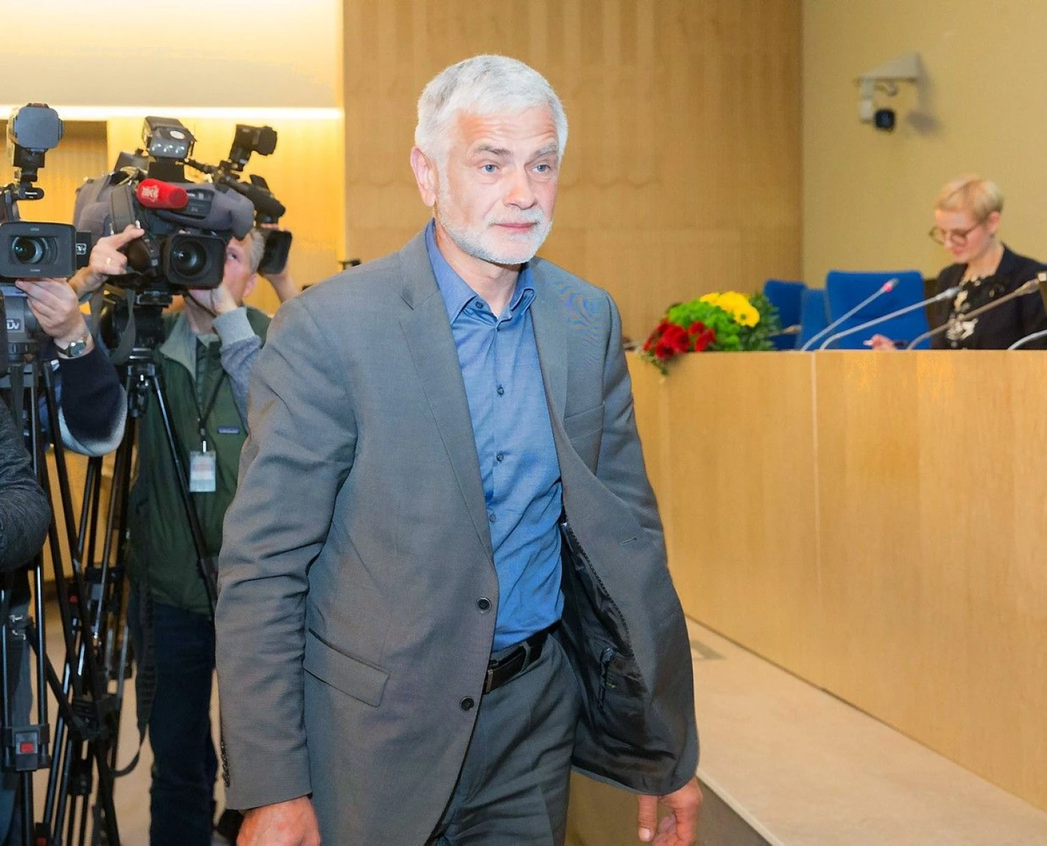 Bronius Markauskas, žemės ūkio ministras. Juditos Grigelytės (VŽ) nuotr.