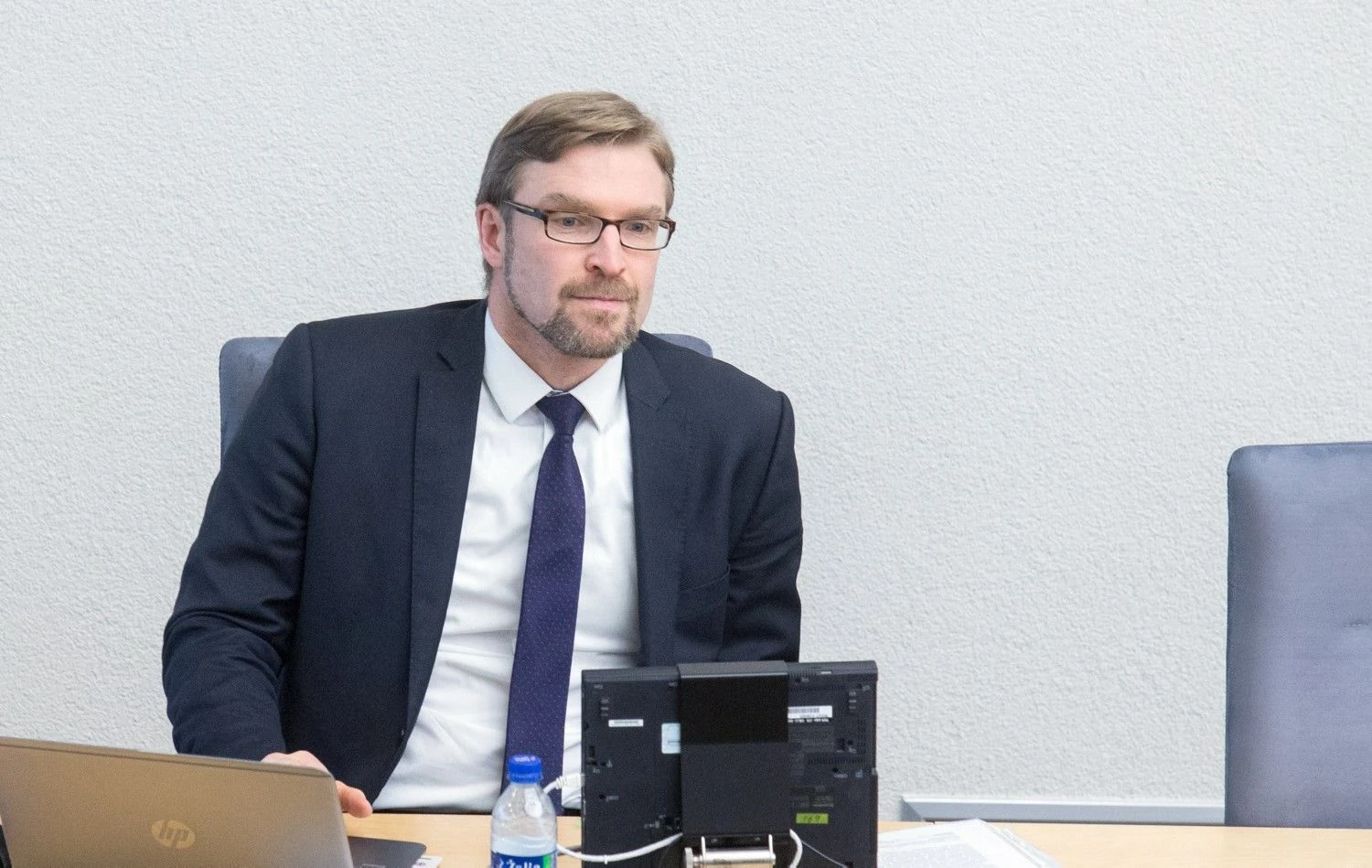 Socialinės apsaugos ir darbo ministras Linas Kukuraitis. Juditos Grigelytės (VŽ) nuotr.